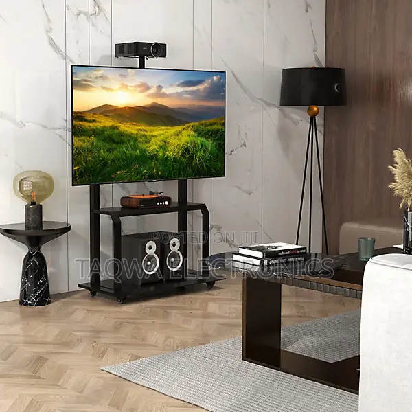 Ranging From 32to 75inchs Universal Mobile Tv Stand