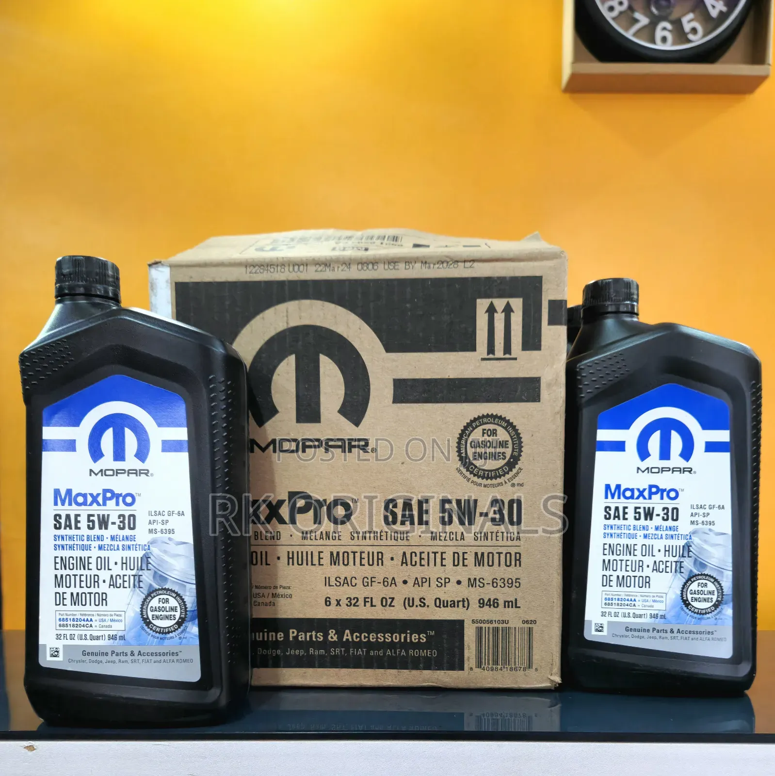 Mopar 5w30 Engine Oil 1l Imported From Usa 🇺🇸