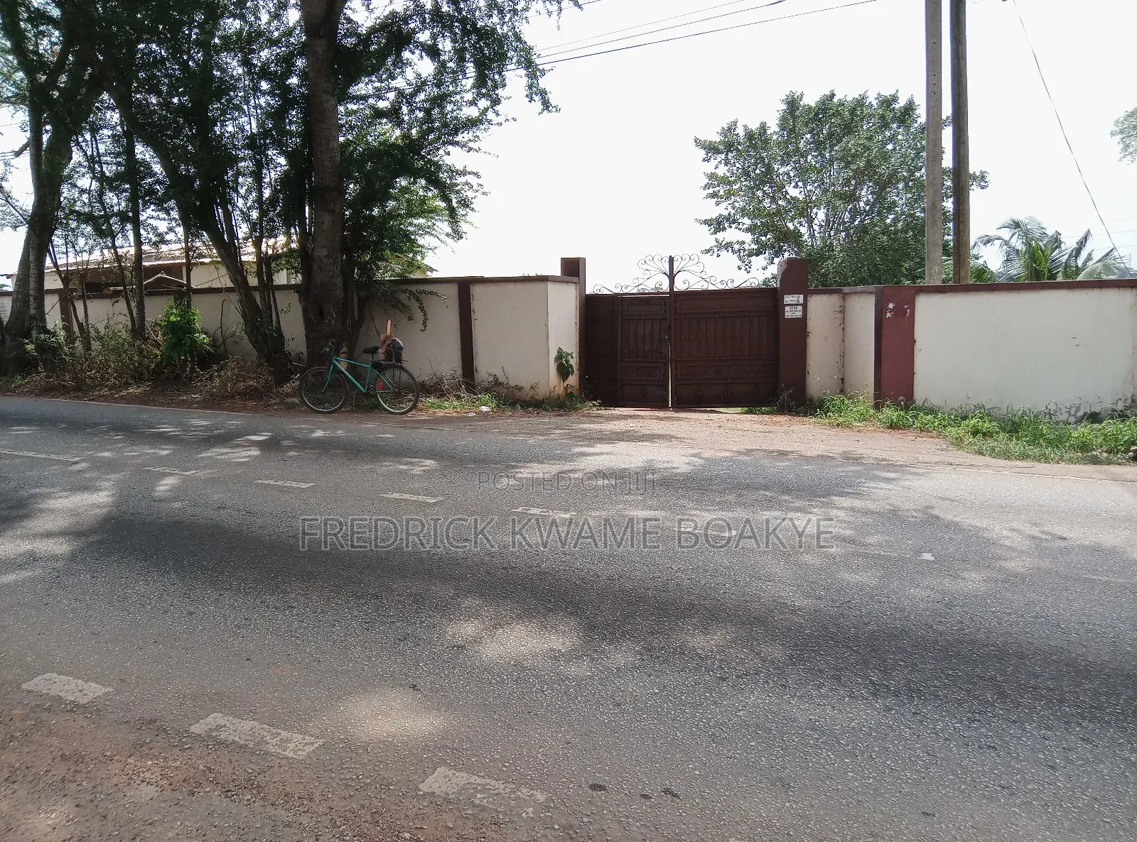One Acre Plot of Land for Sale at Danyame Main Road