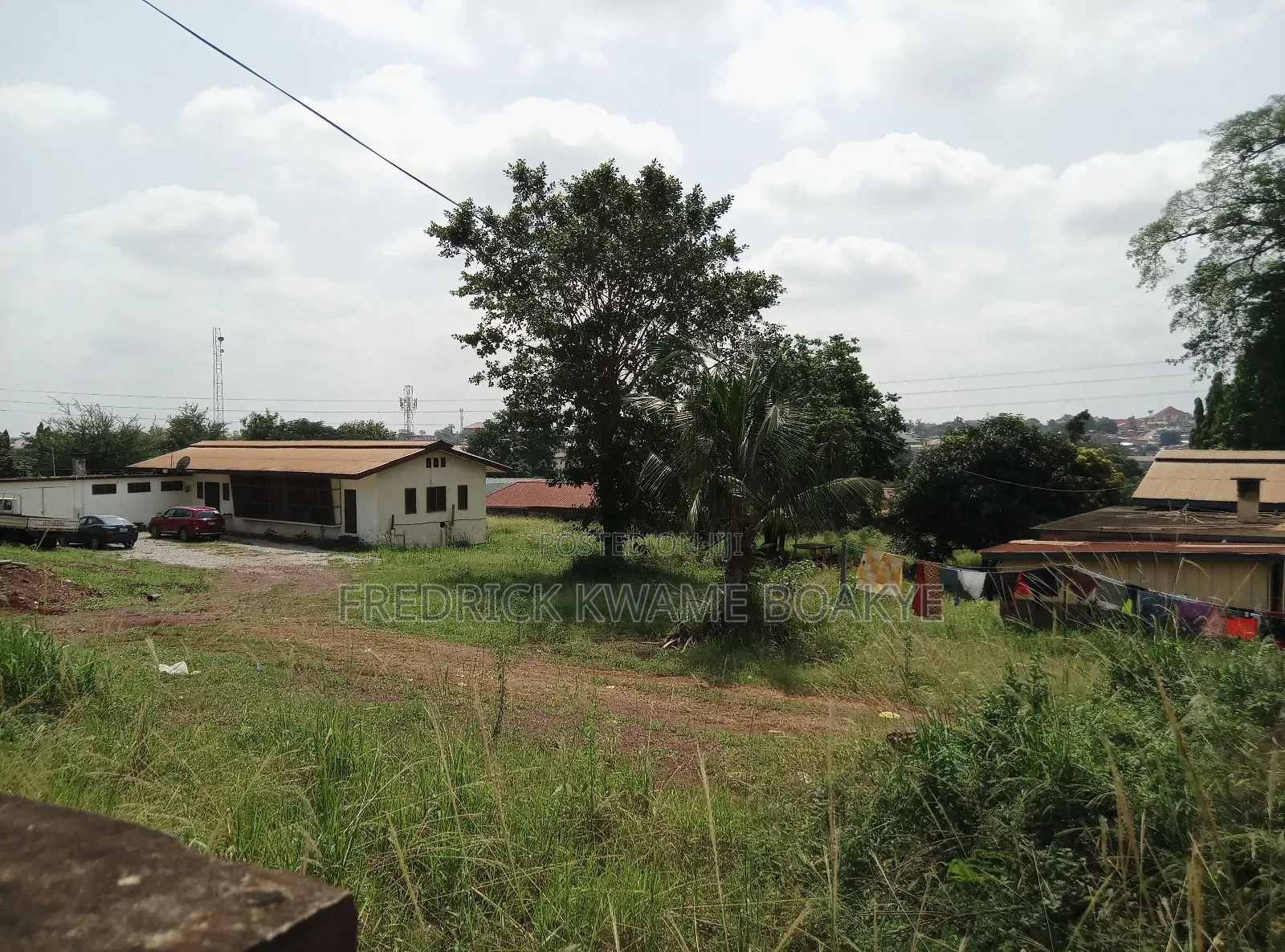 One Acre Plot of Land for Sale at Danyame Main Road