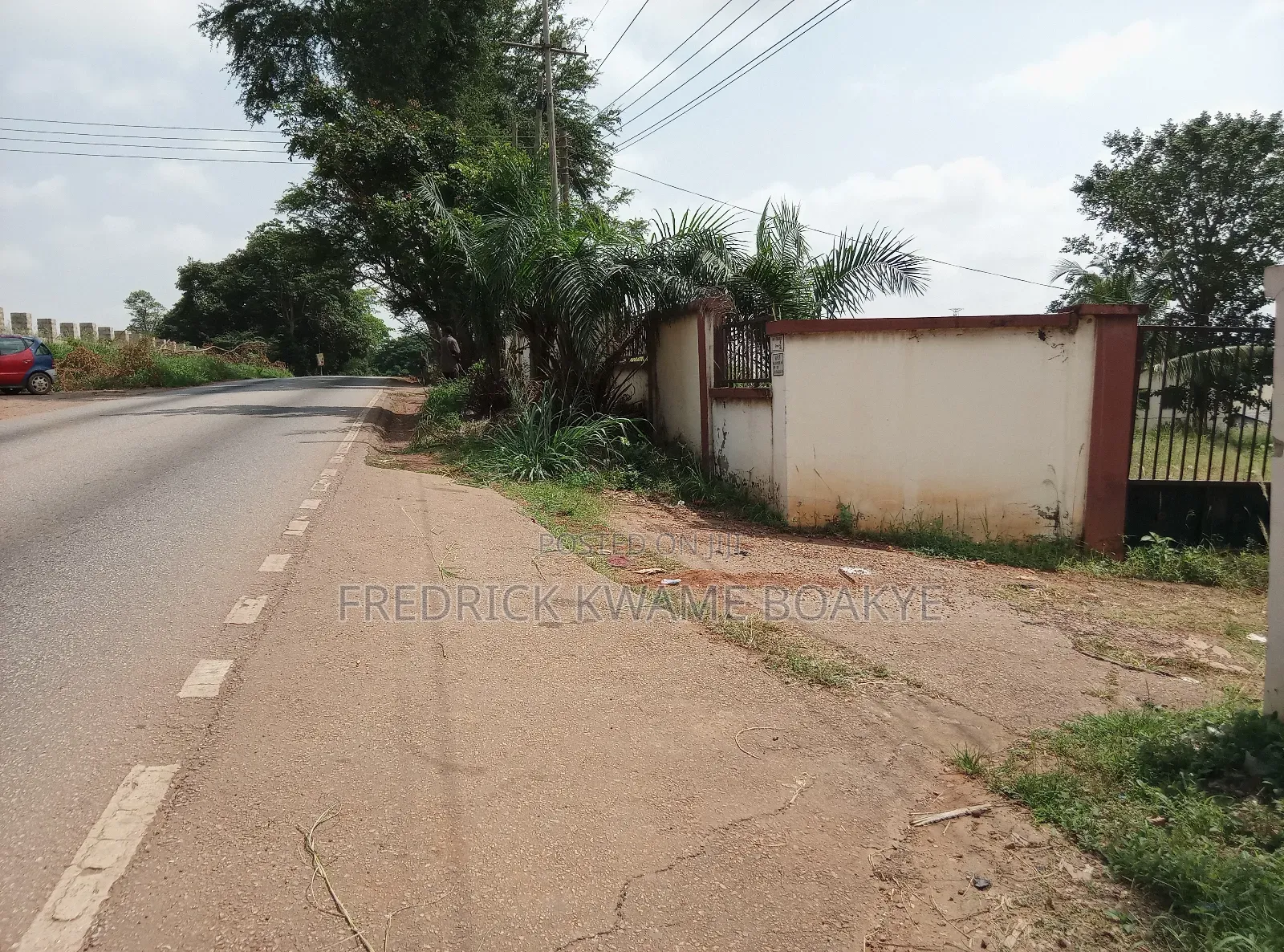 One Acre Plot of Land for Sale at Danyame Main Road