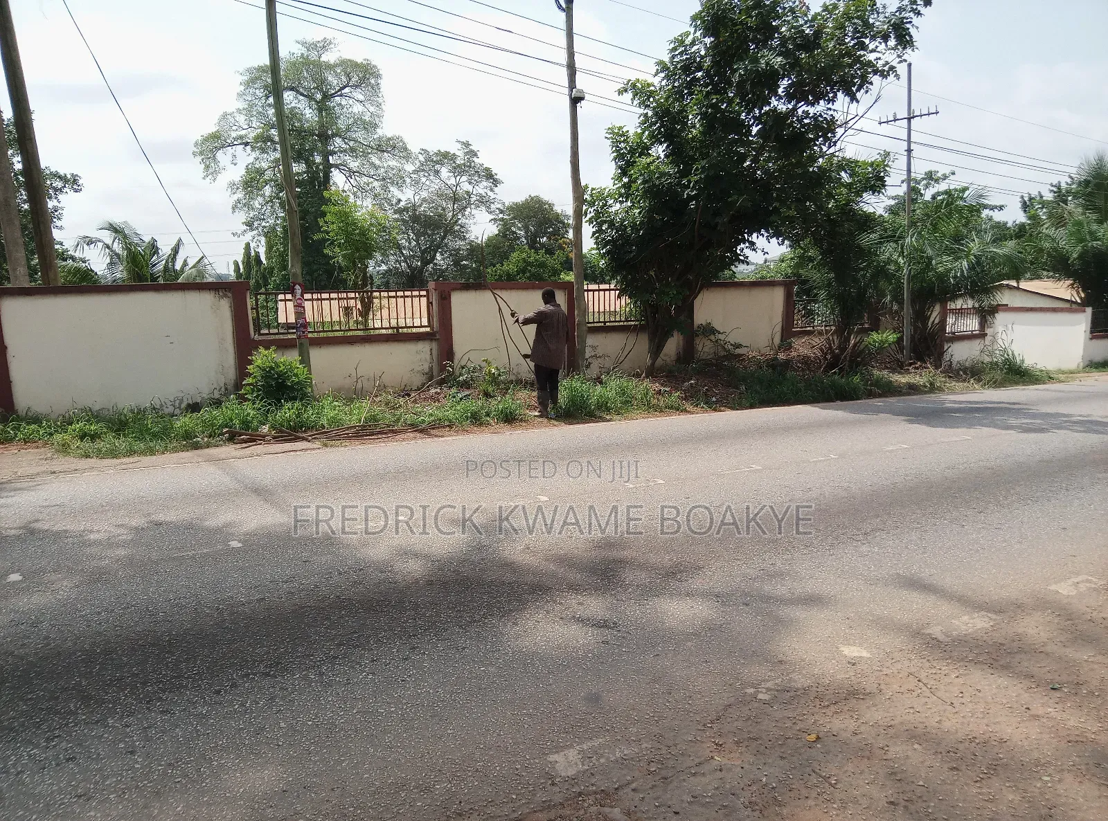 One Acre Plot of Land for Sale at Danyame Main Road