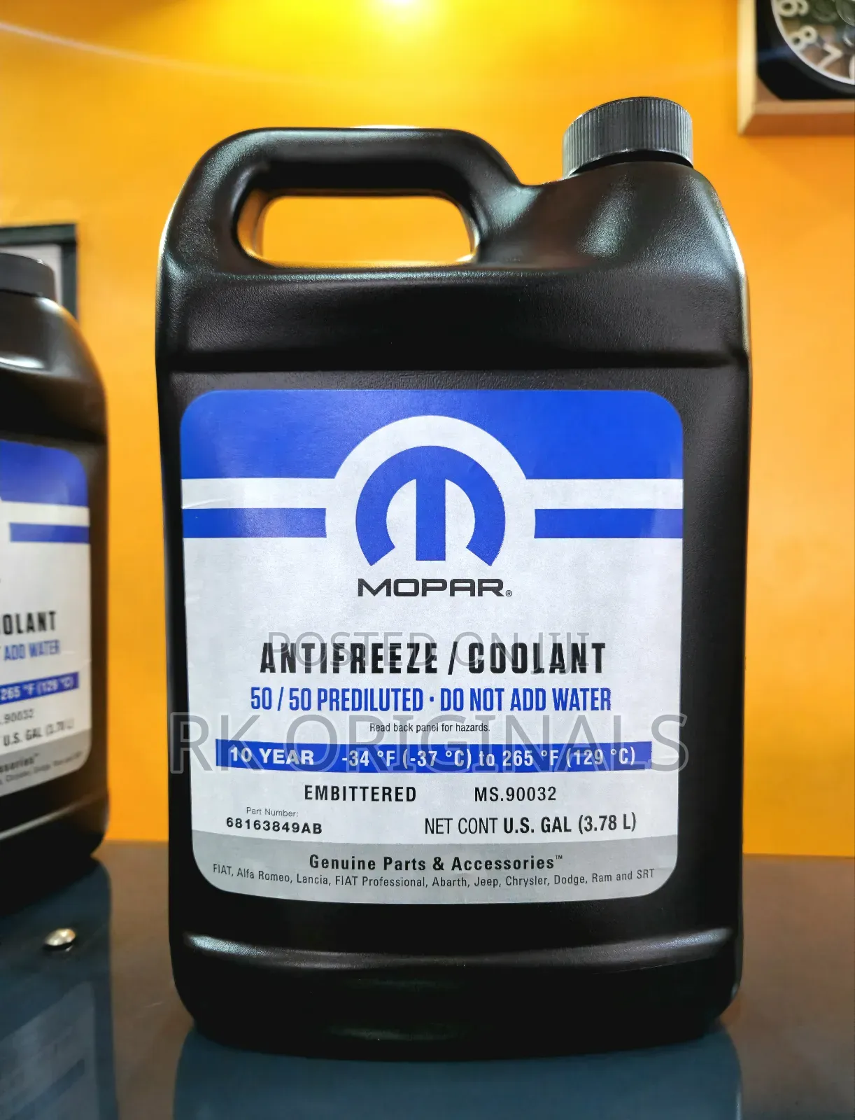 Mopar Coolant Antifreeze 4l Purple/Violet Imported From Usa🇺🇸