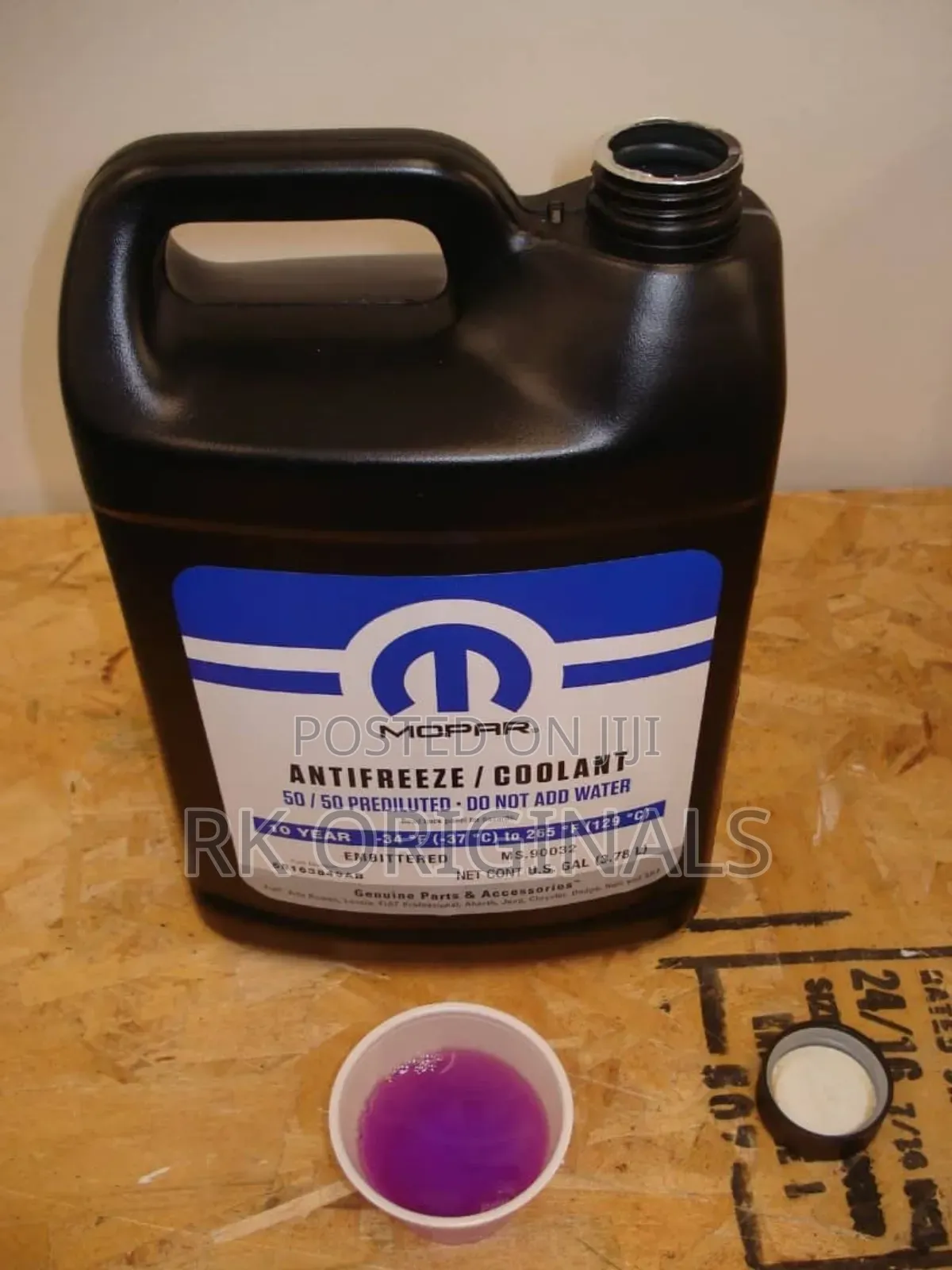 Mopar Coolant Antifreeze 4l Purple/Violet Imported From Usa🇺🇸