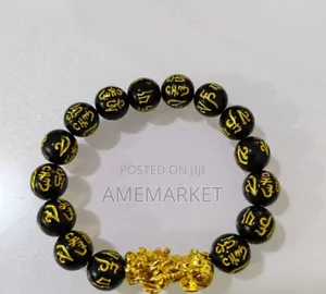 Mantra Wealth Bracelet Good Luck Energy Bracelet. Lucky Wear