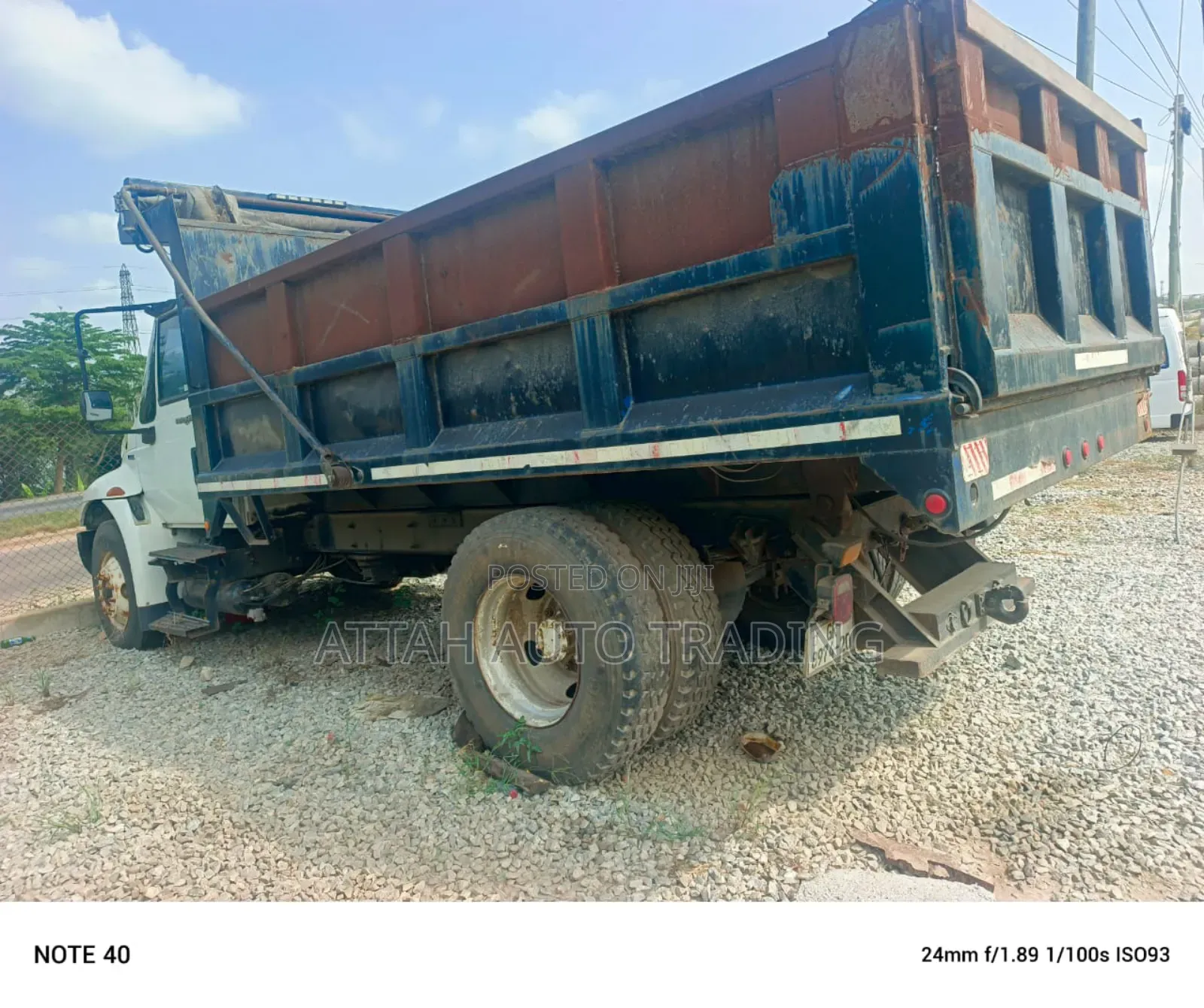 Tipper Single Axle