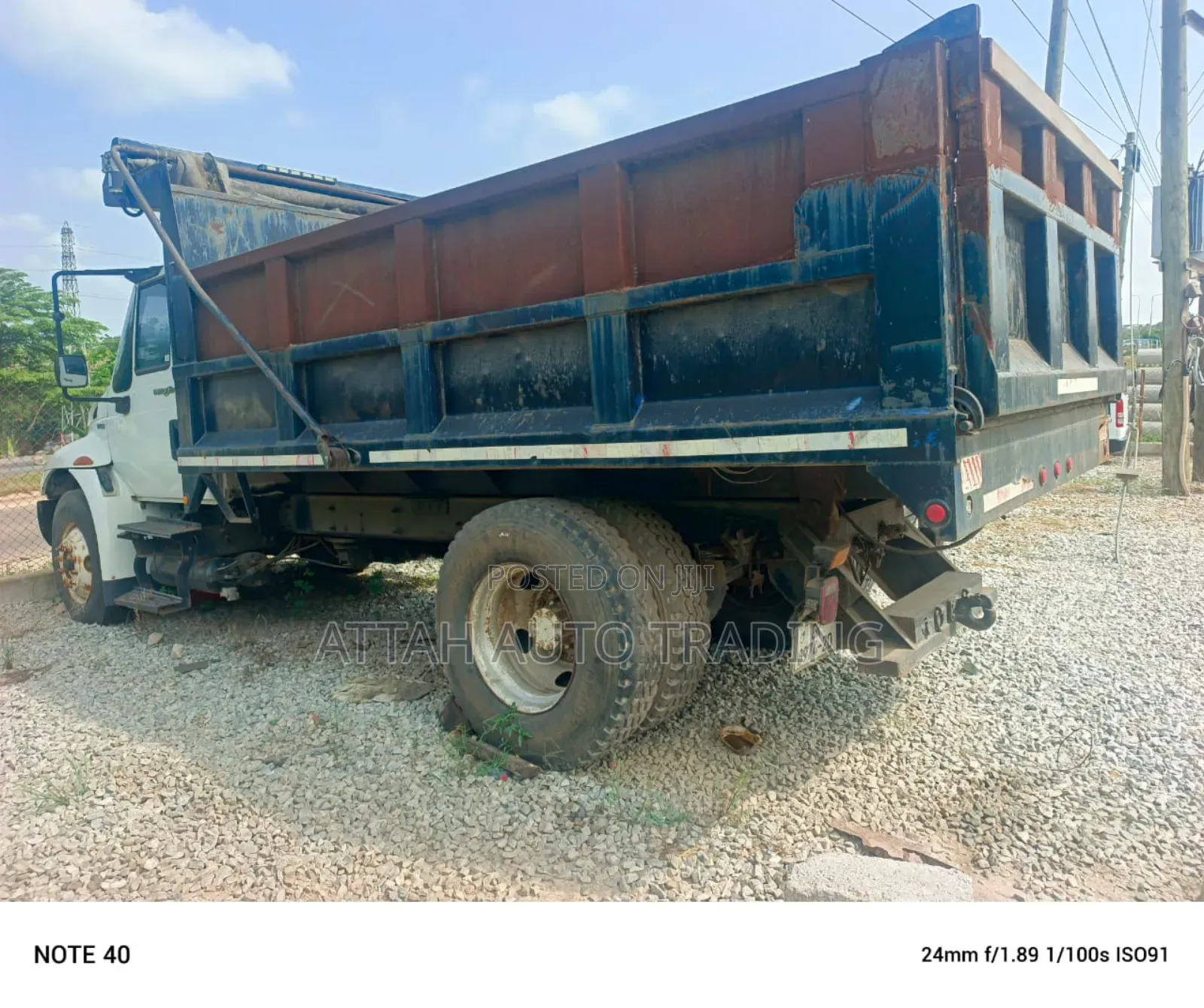 Tipper Single Axle
