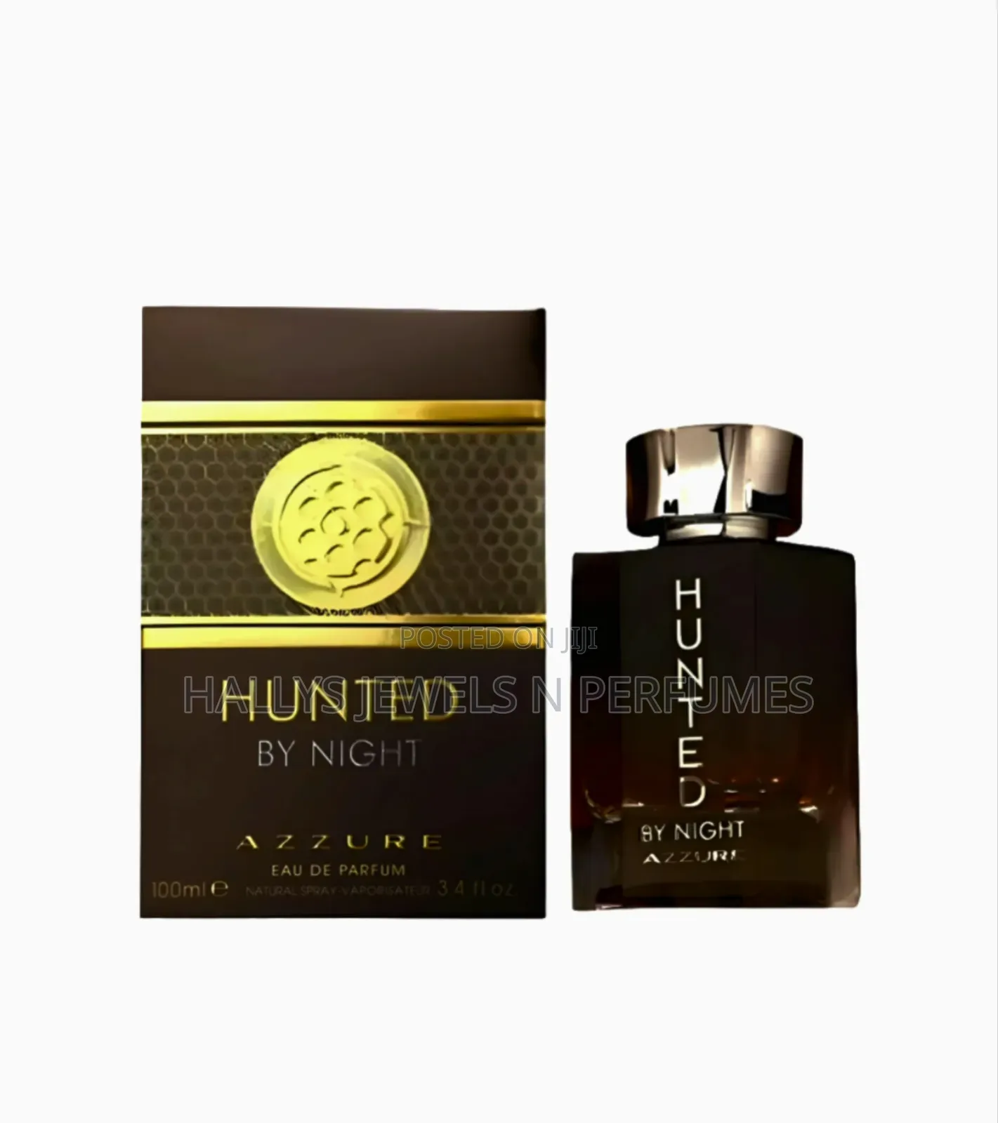 Hunted By Night Azzure Perfume, Fragrance World, Men's