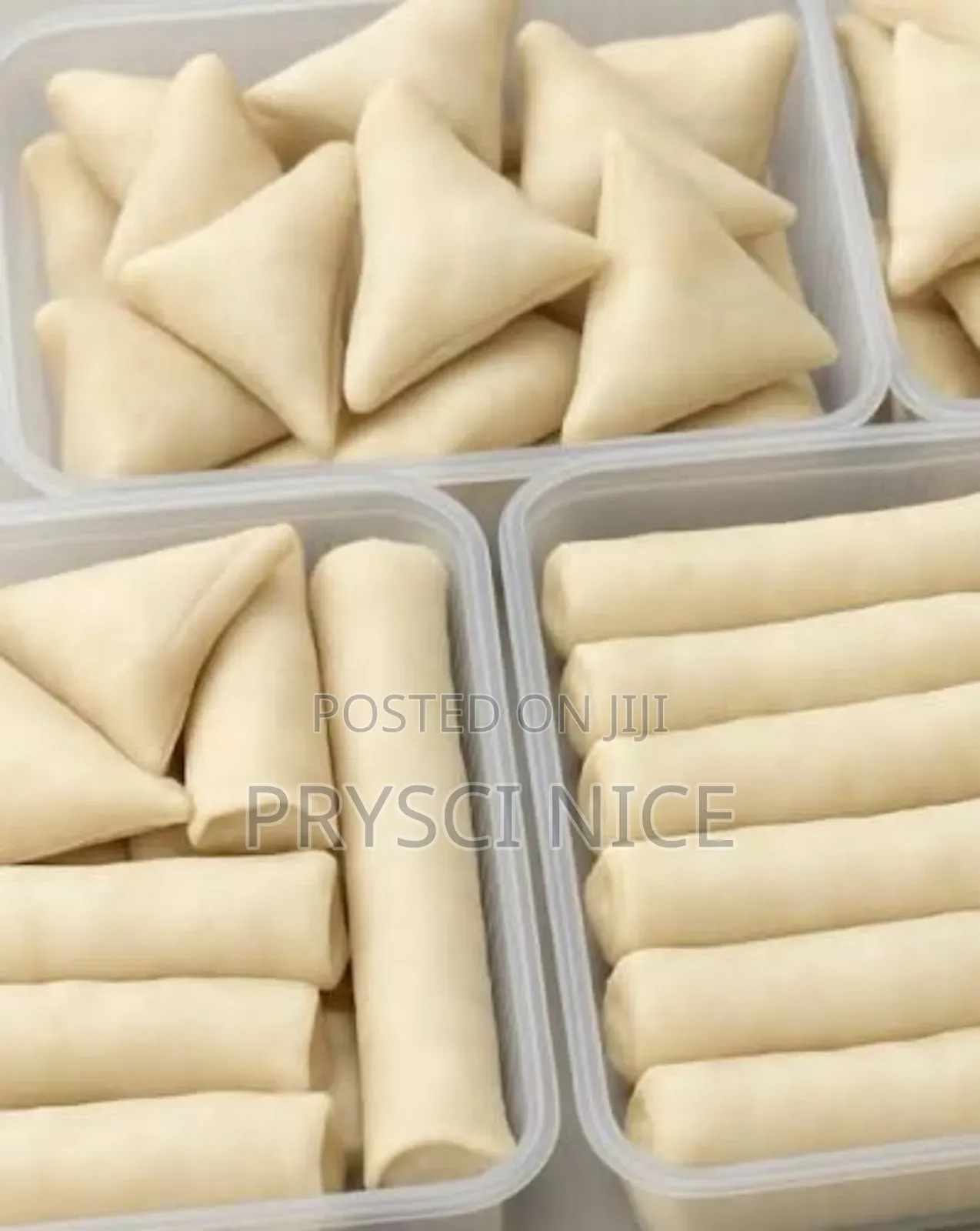 Frozen Spring Rolls and Samosa Available for Sale