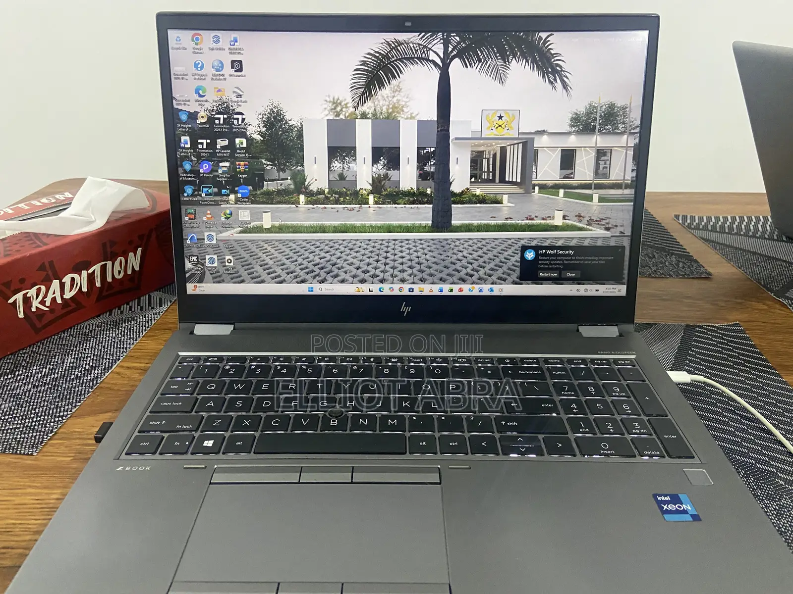 Laptop HP ZBook Fury 15 G8 64GB Intel Xeon SSD 1T