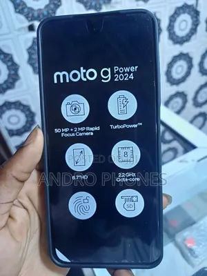 New Motorola Moto G Power 64 GB Black