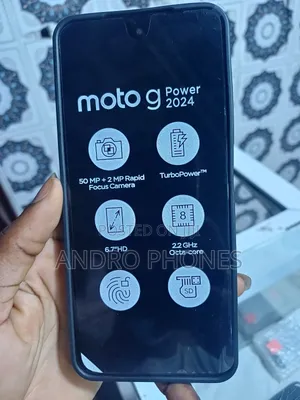 New Motorola Moto G Power 64 GB Black