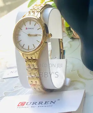 New Design Curren Gold Bracelet Watch