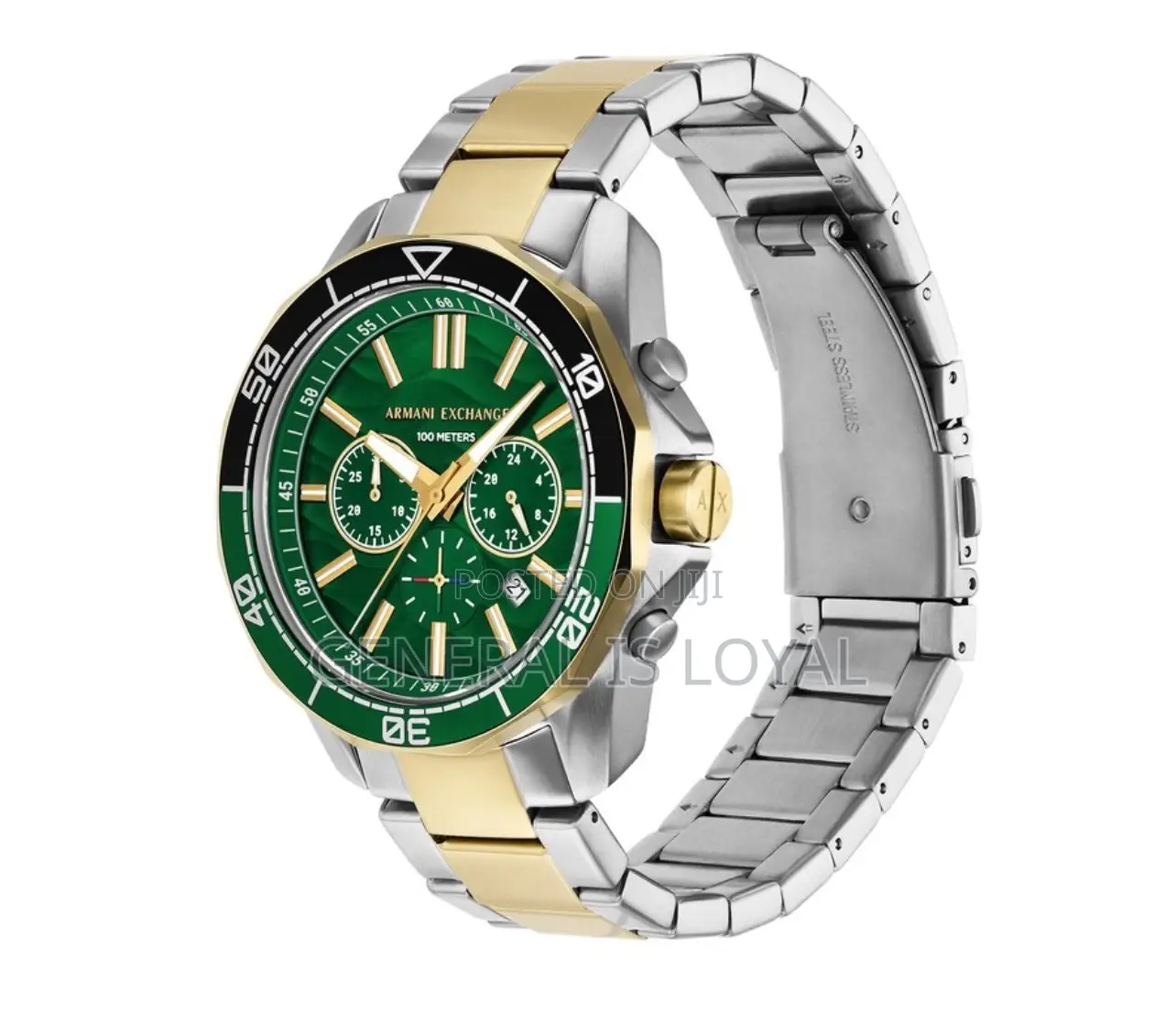 Armani Exchange Men's Chronograph Two-tone Stainless Steel Watch