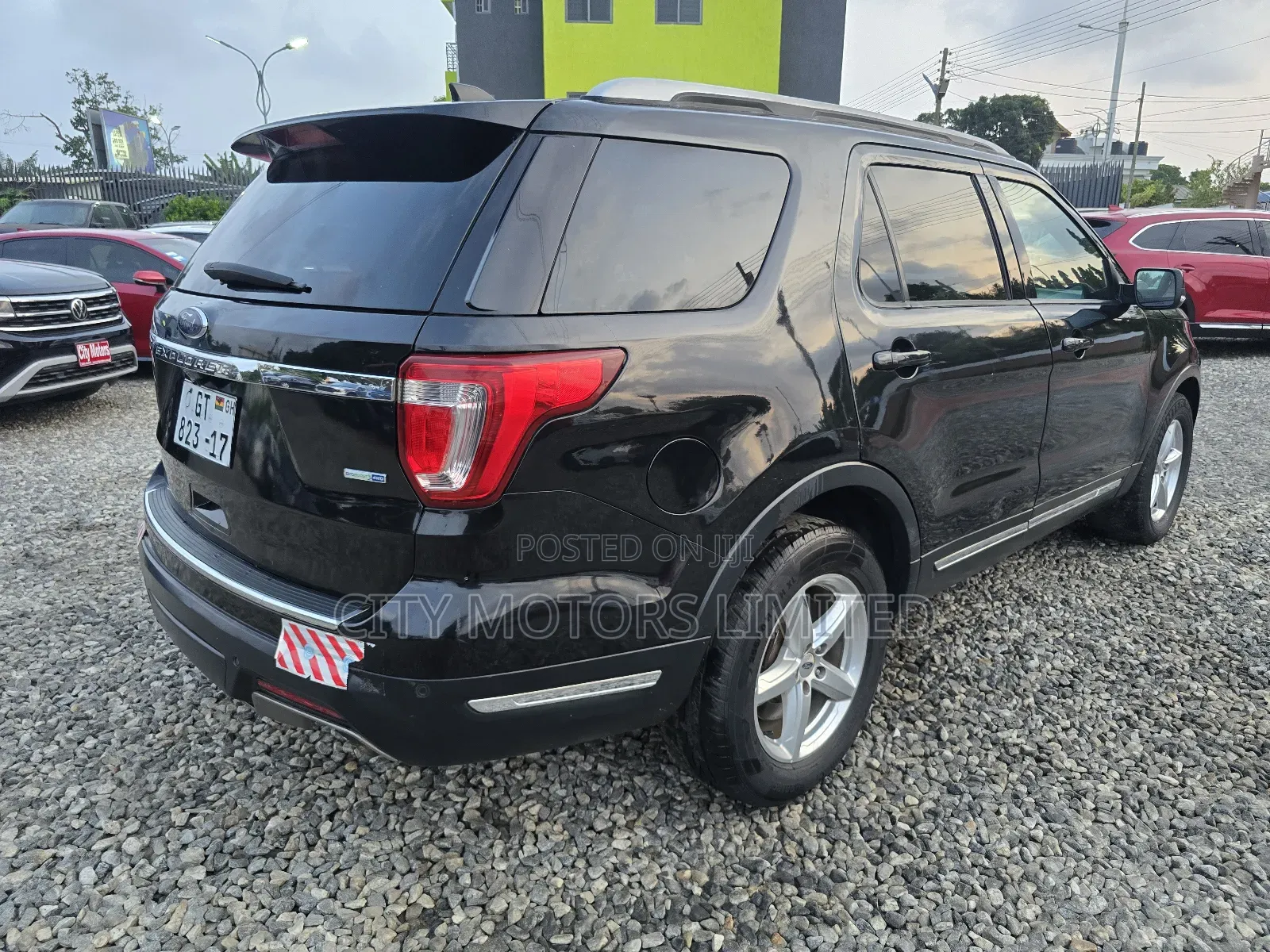 Ford Explorer XLT 4dr FWD (2.3L 4cyl 6A) 2017 Black