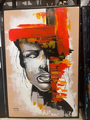 The Quiet Burn Art  3x2ft