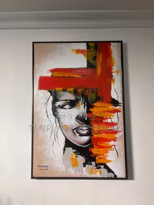 The Quiet Burn Art  3x2ft