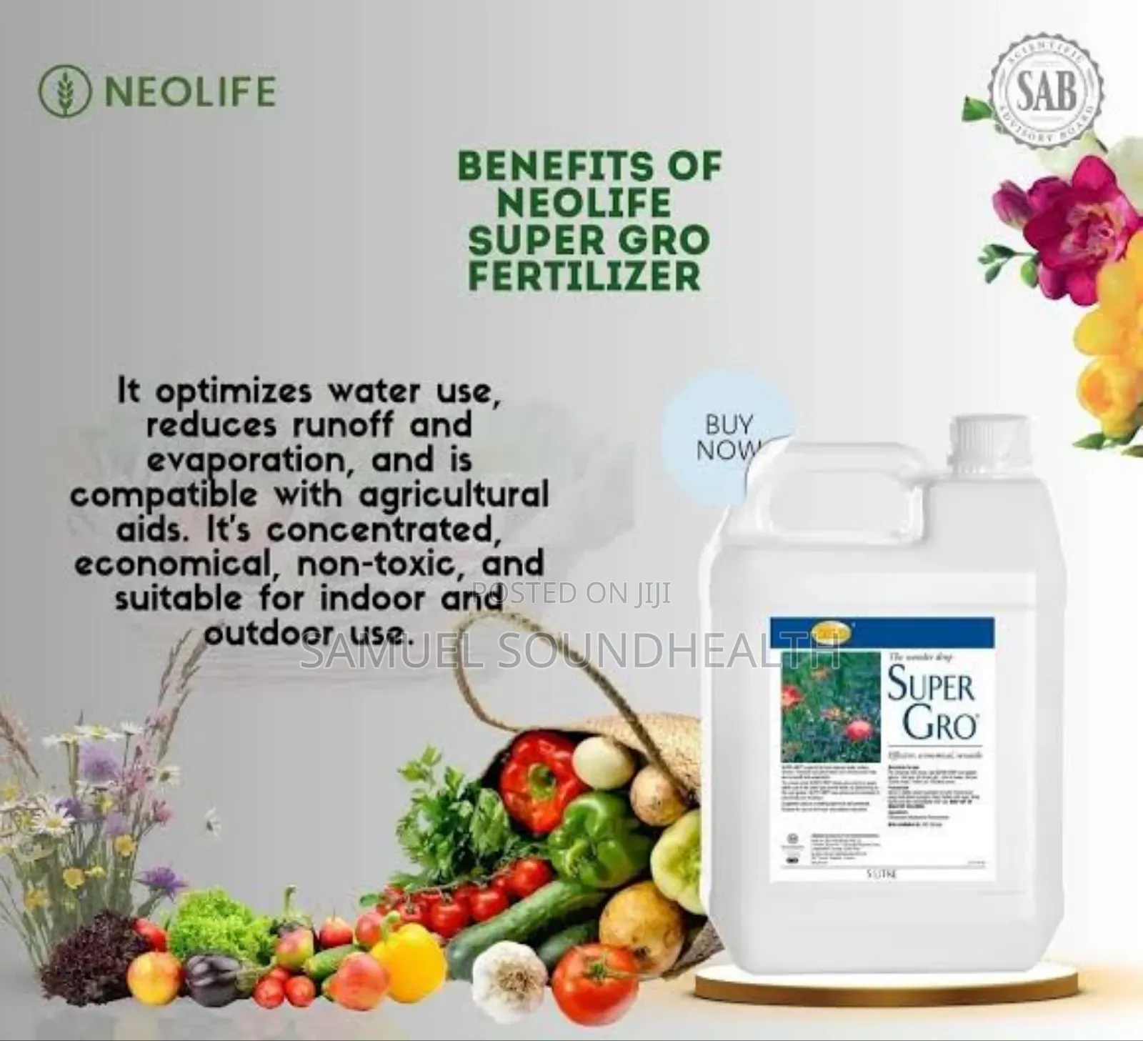 Animal and Plant Fertiliser ( Super Gro)