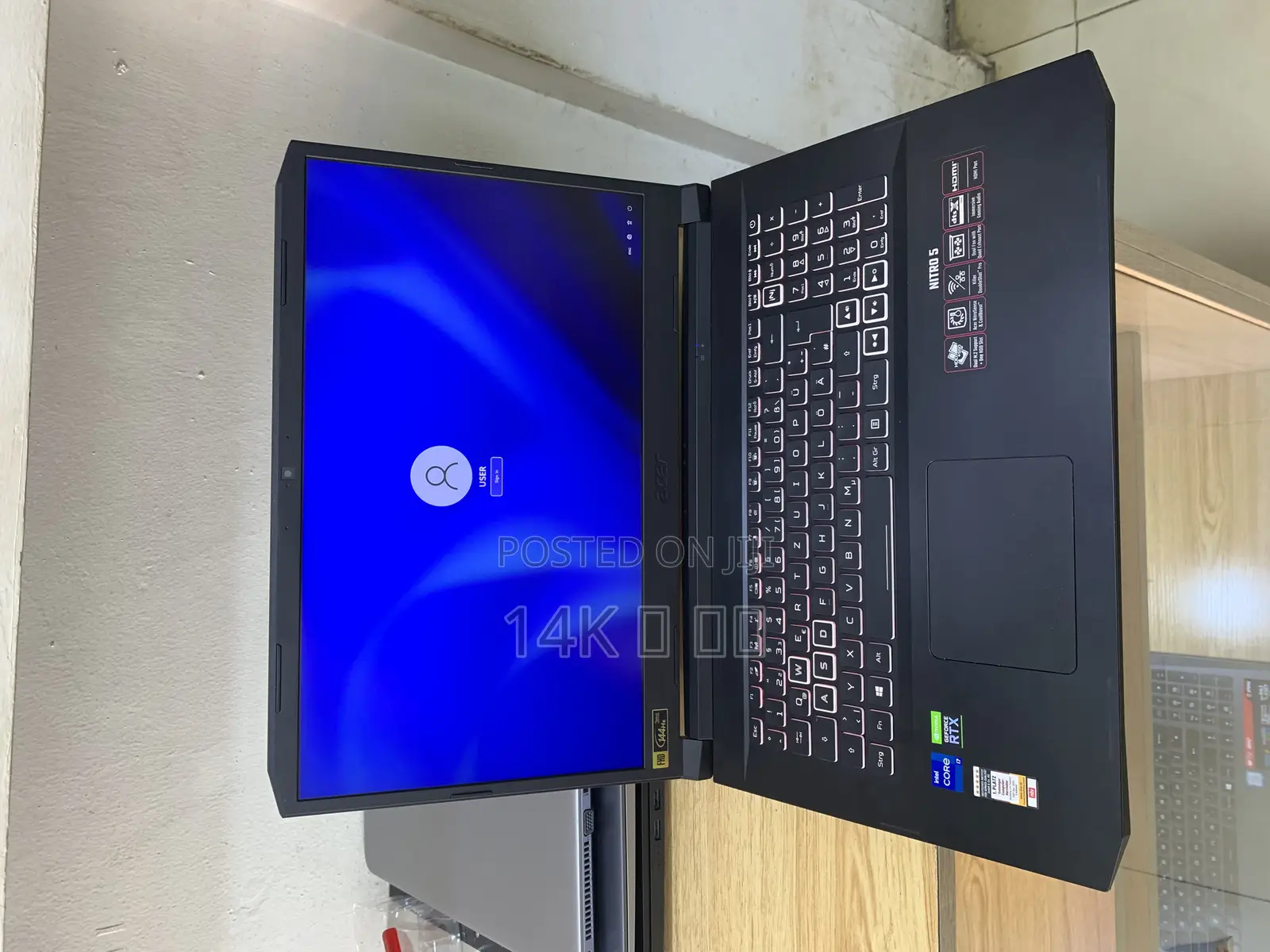 Laptop Acer Nitro 5 16GB Intel Core I7 SSD 512GB