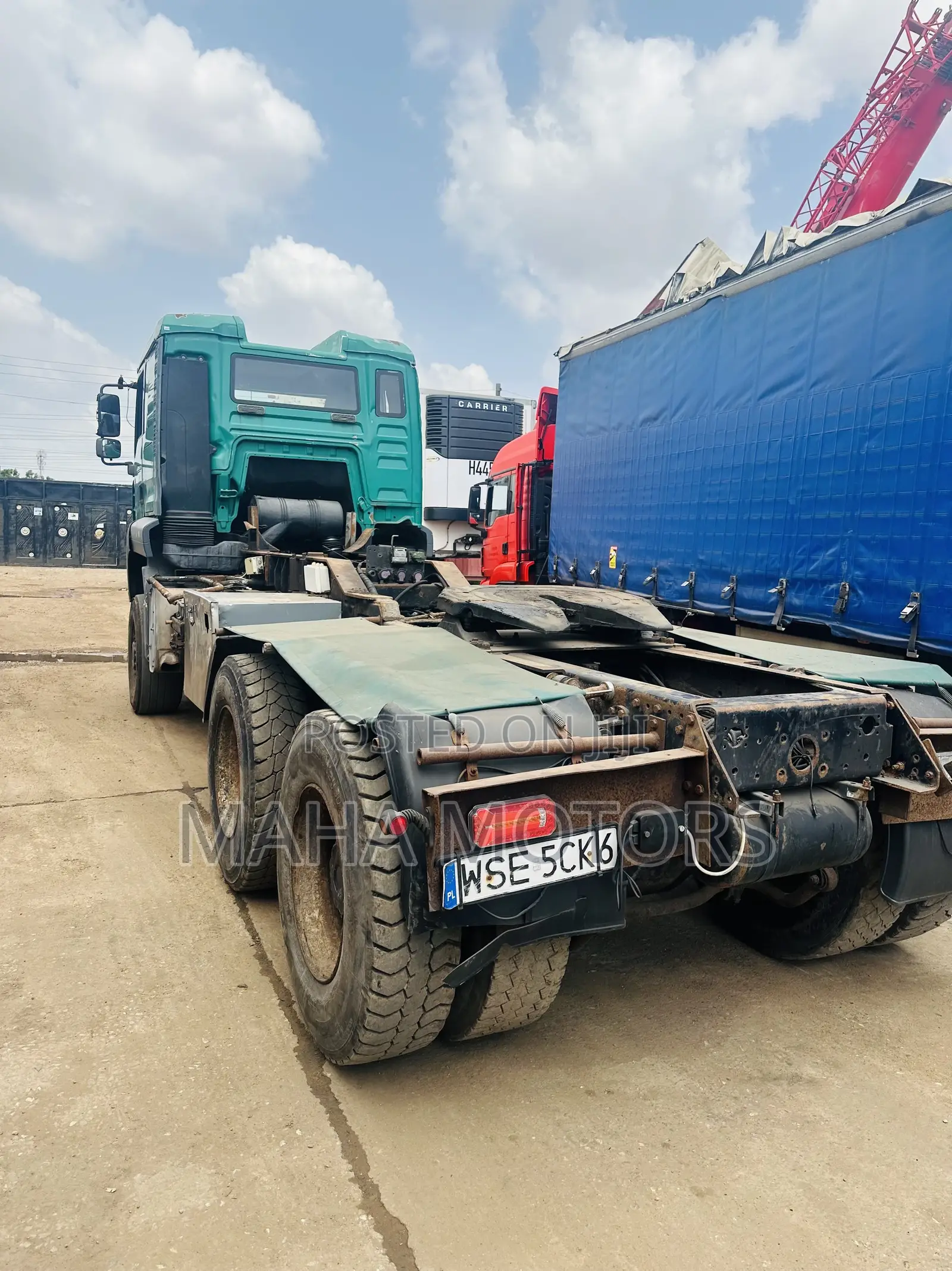 Man Tga Home Double Axles 33:480.Hp