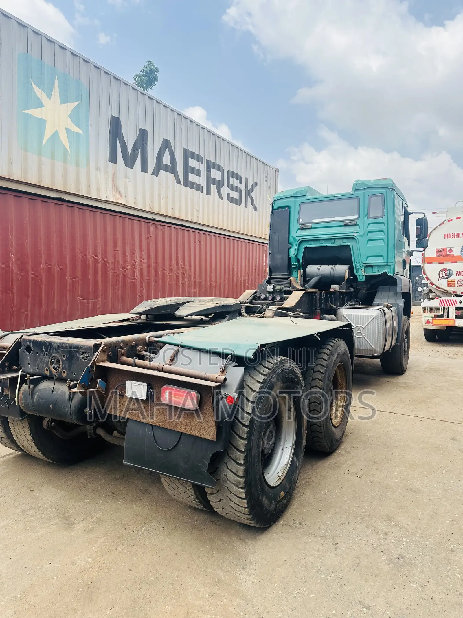 Man Tga Home Double Axles 33:480.Hp