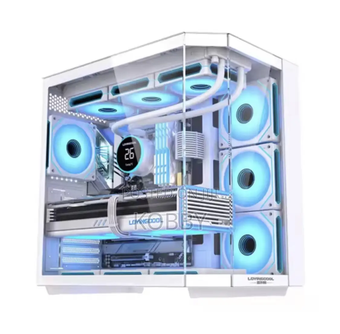 Gaming Case Atx With 3 Argb Fans