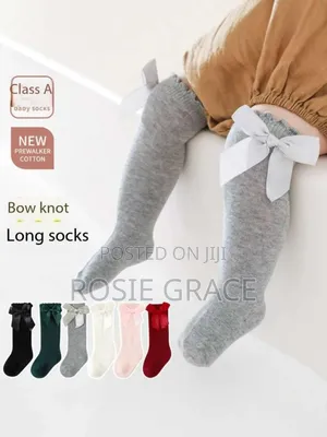 3 Pairs Knee Length Stockings