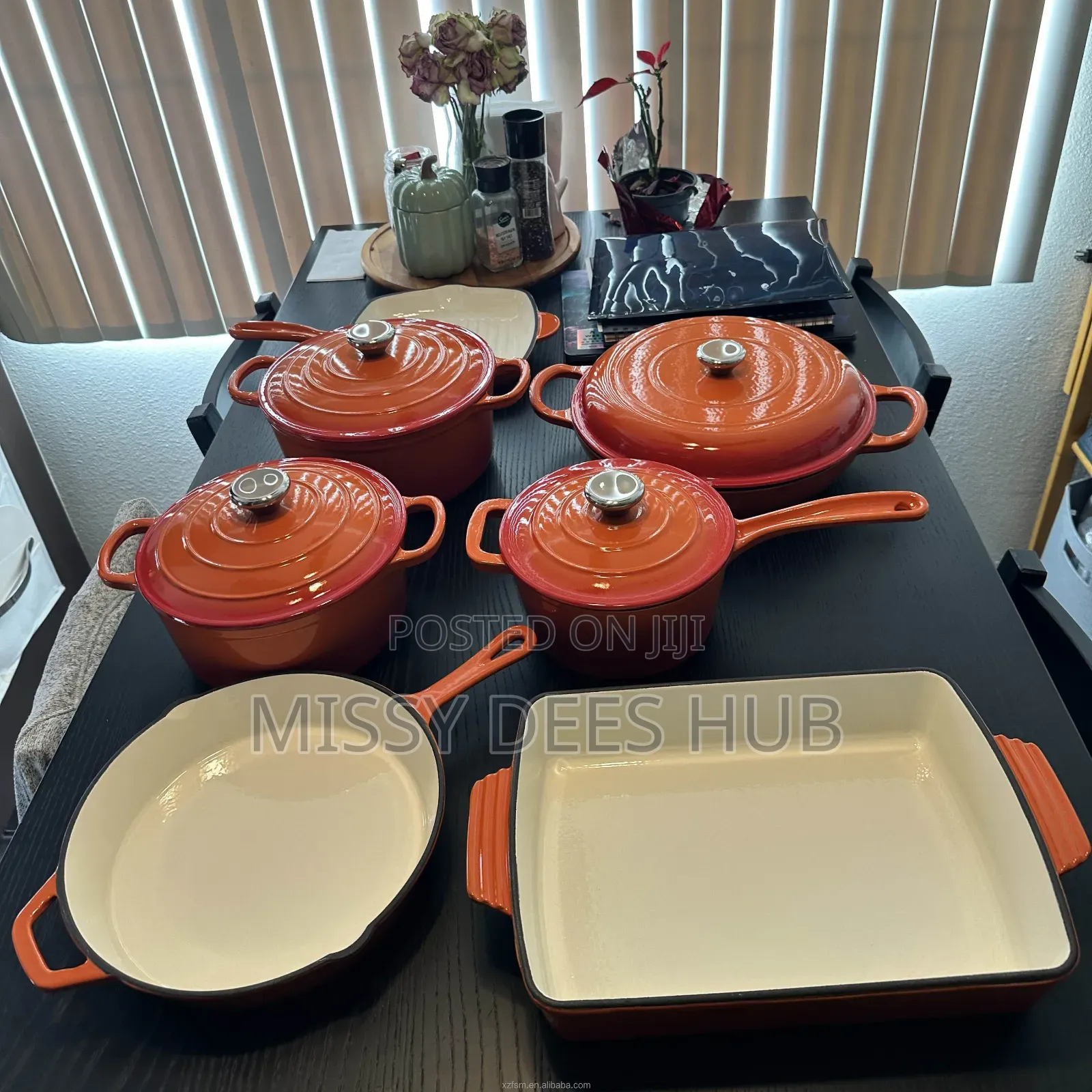 11pcs Cast Iron Pots From Healthy Living