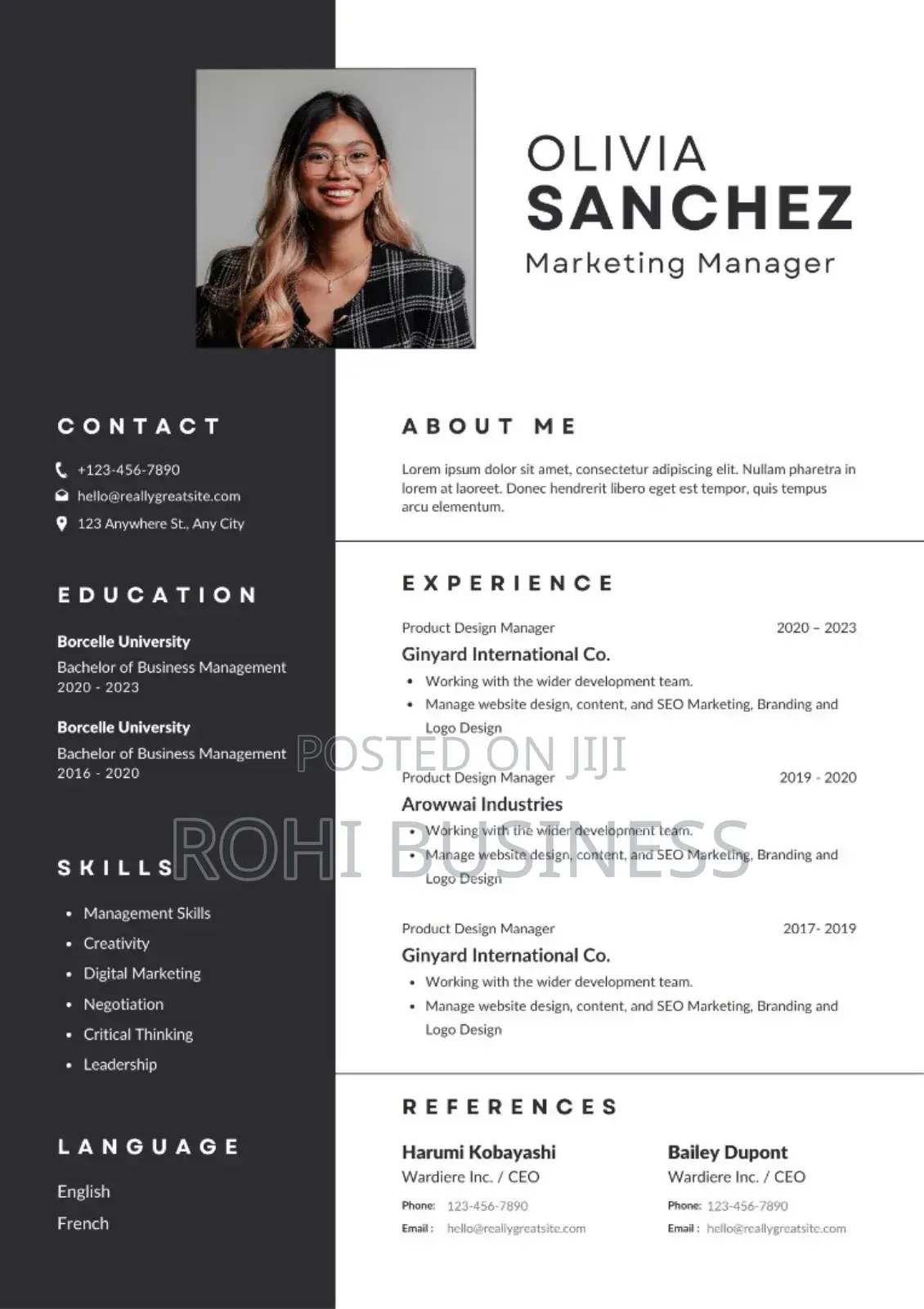 Professional Cv and Résumé Writing Service