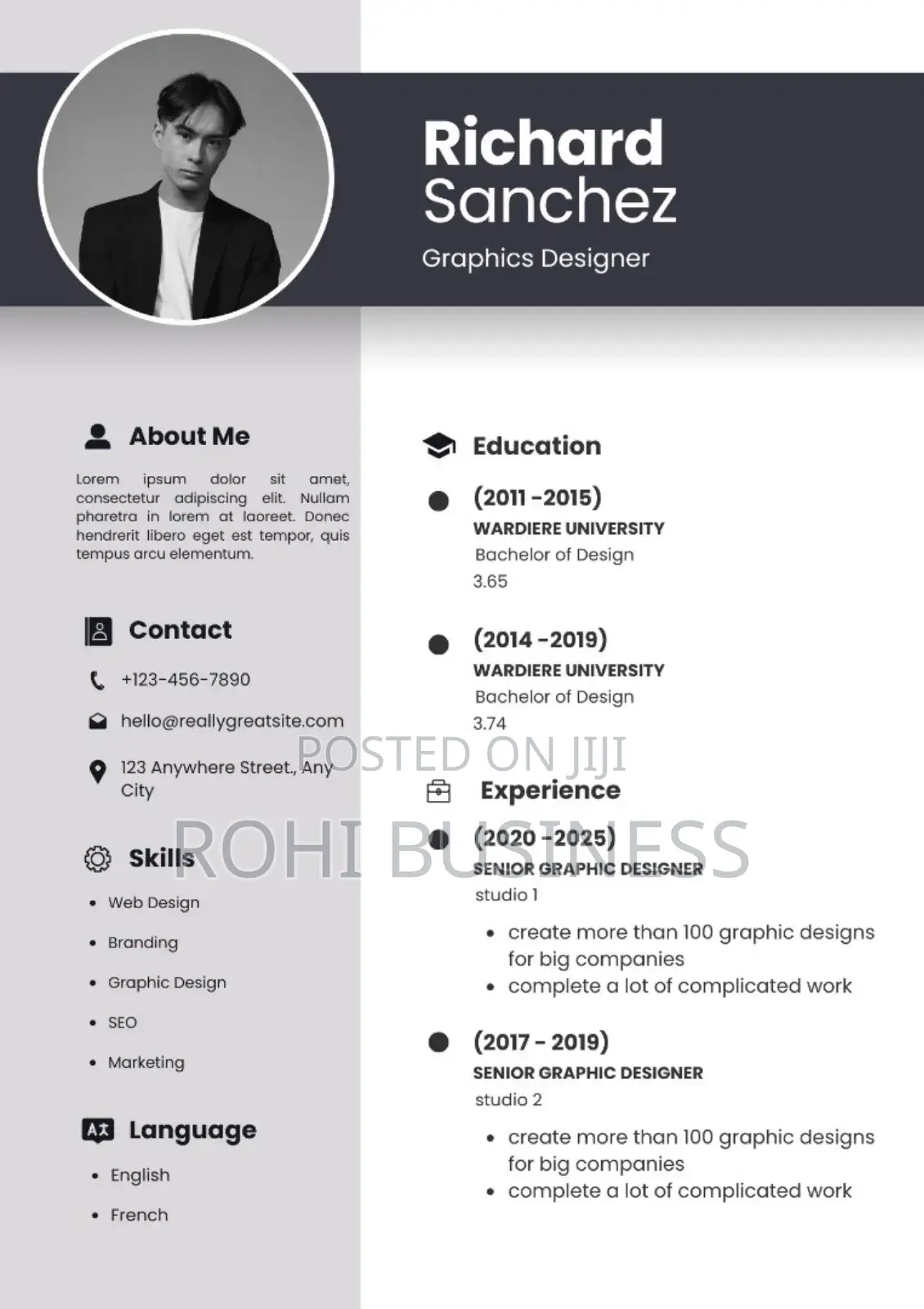 Professional Cv and Résumé Writing Service
