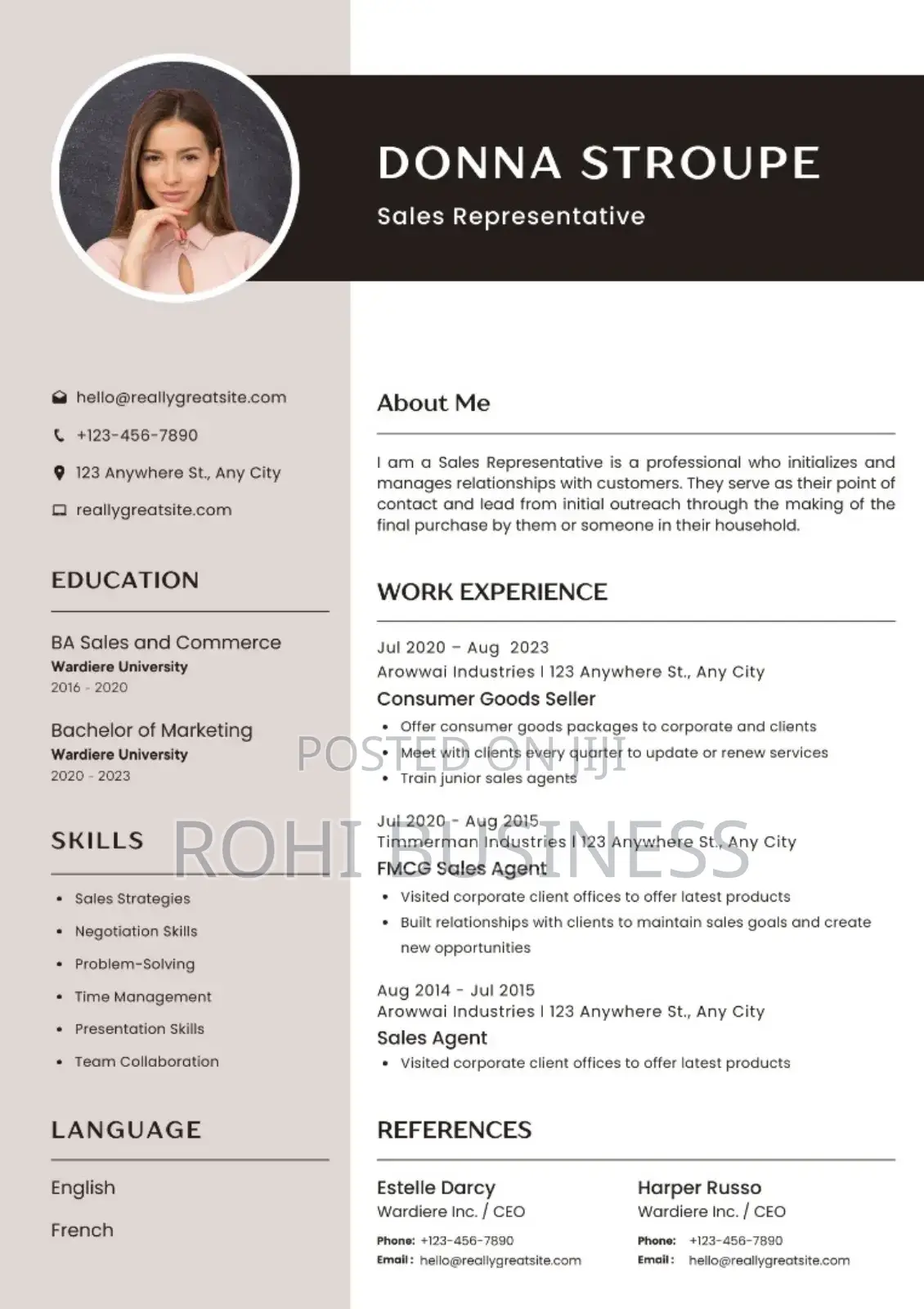 Professional Cv and Résumé Writing Service