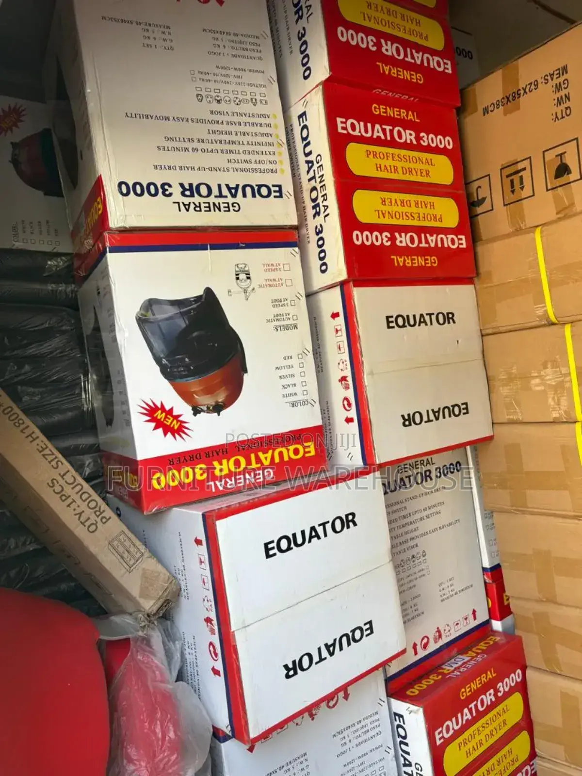 Delron Equator Wall-mounted Professional Salon Hair Dryer.