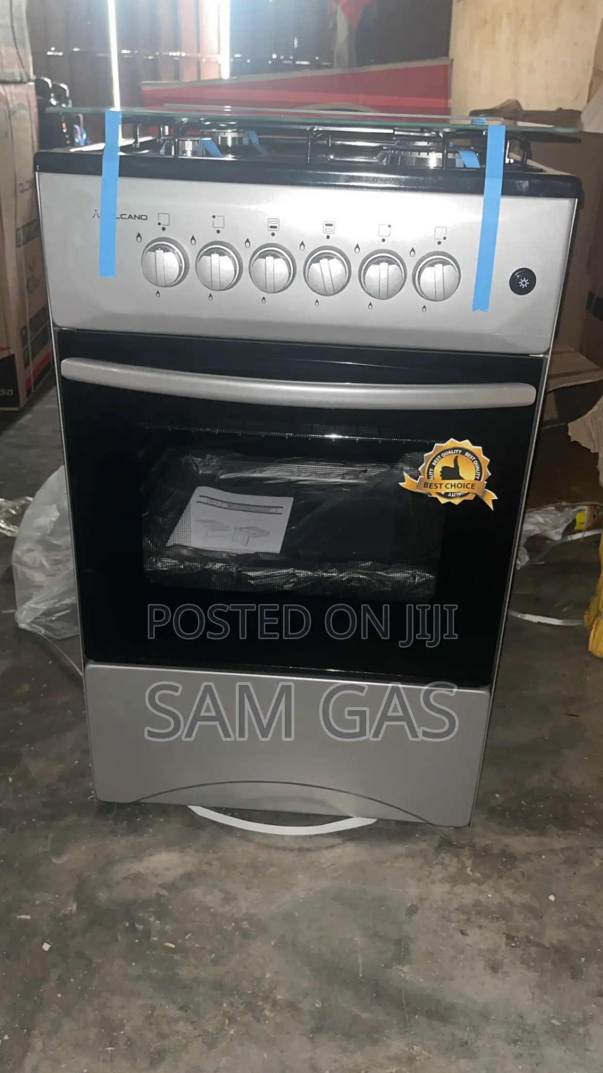 4 Burner Cooker With Oven