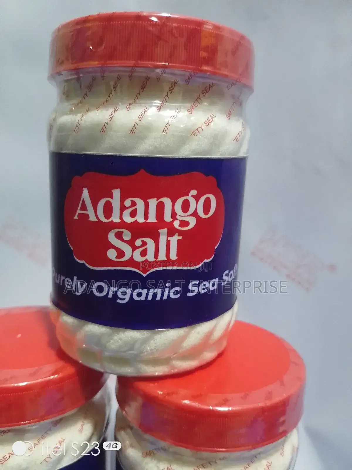 Powdered Organic Sea Salt With No Additives