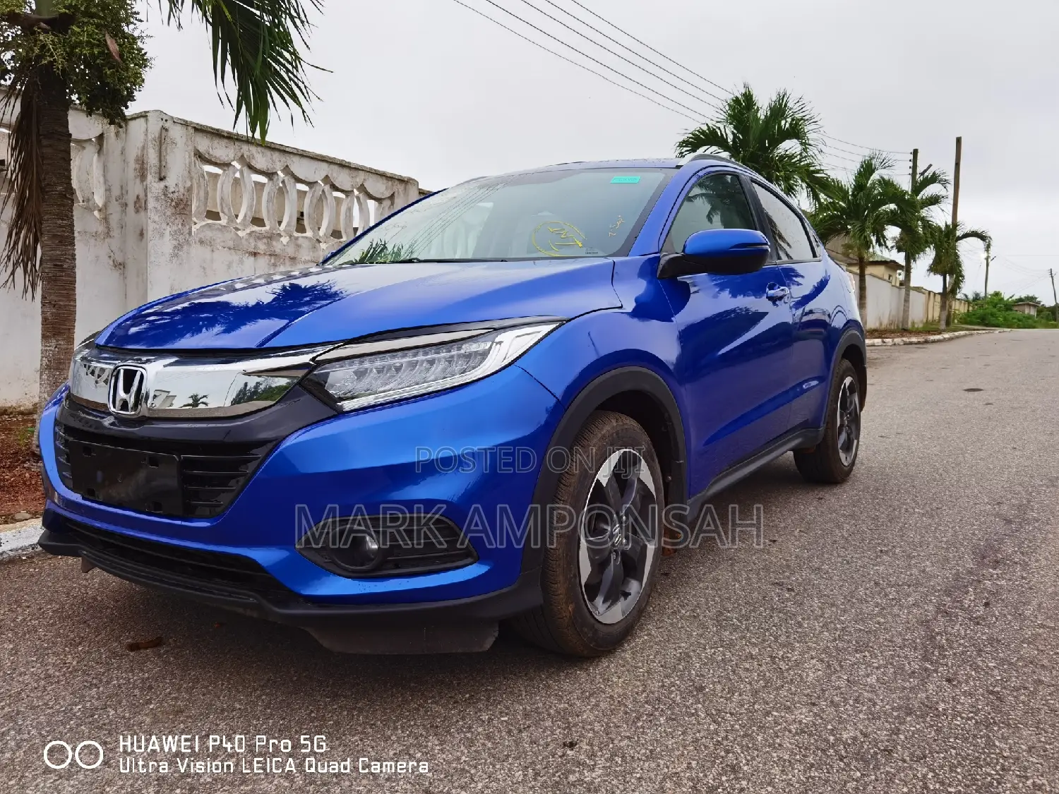 Honda HR-V EX-L w/Navigation AWD 2018 Blue