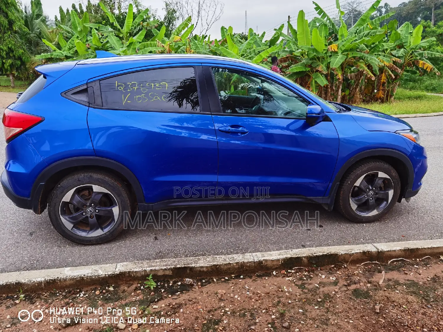 Honda HR-V EX-L w/Navigation AWD 2018 Blue