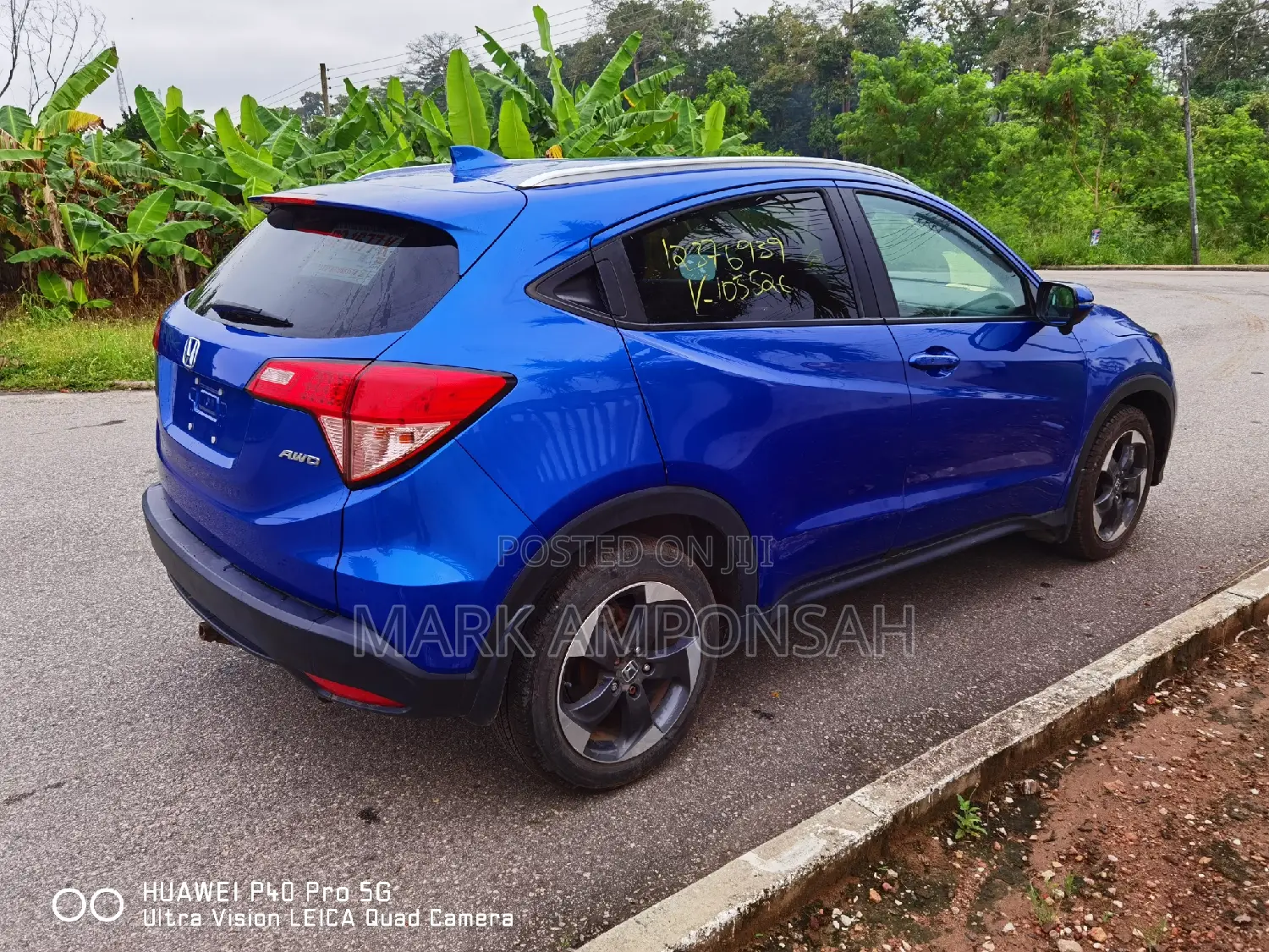 Honda HR-V EX-L w/Navigation AWD 2018 Blue