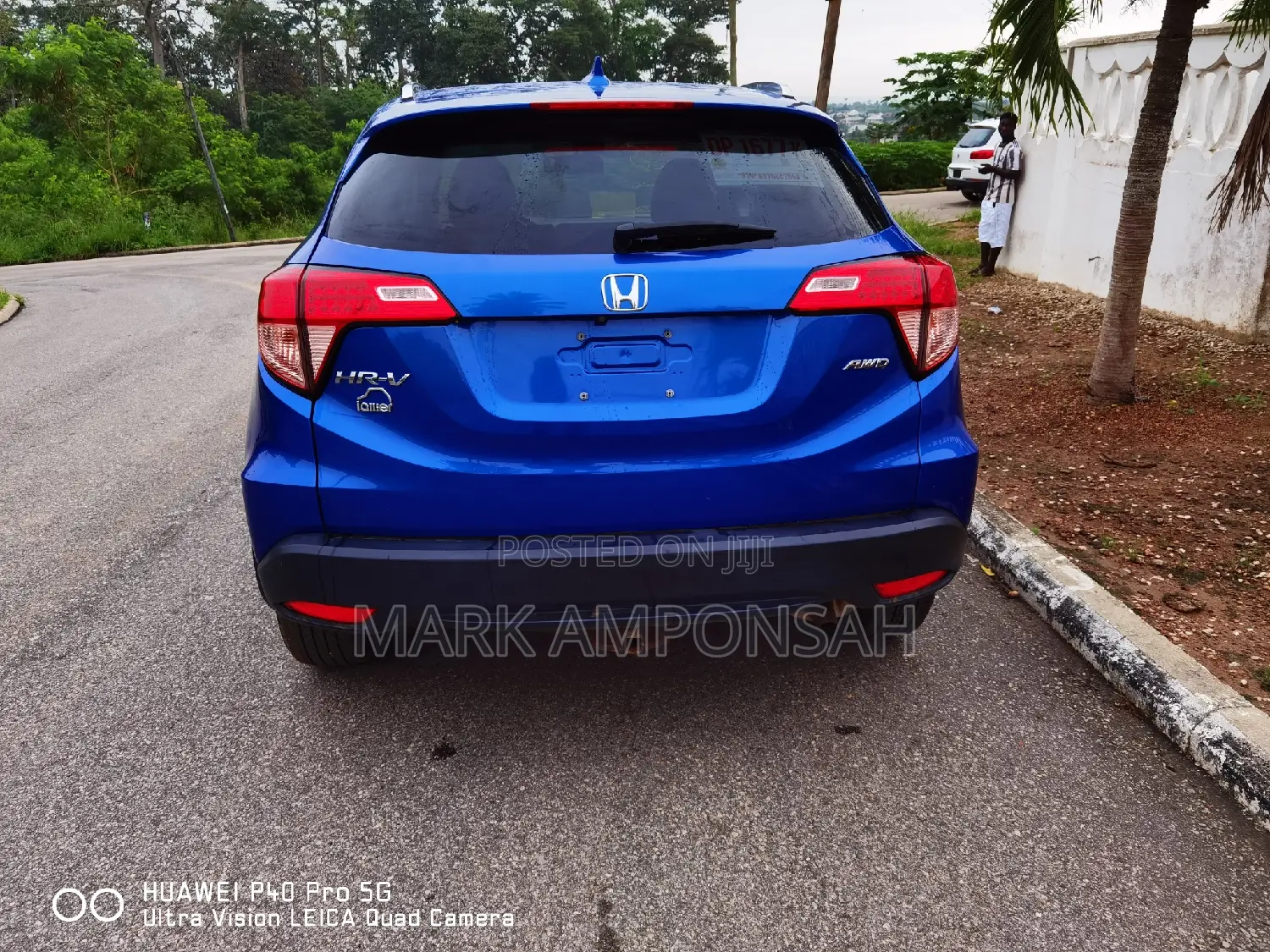 Honda HR-V EX-L w/Navigation AWD 2018 Blue