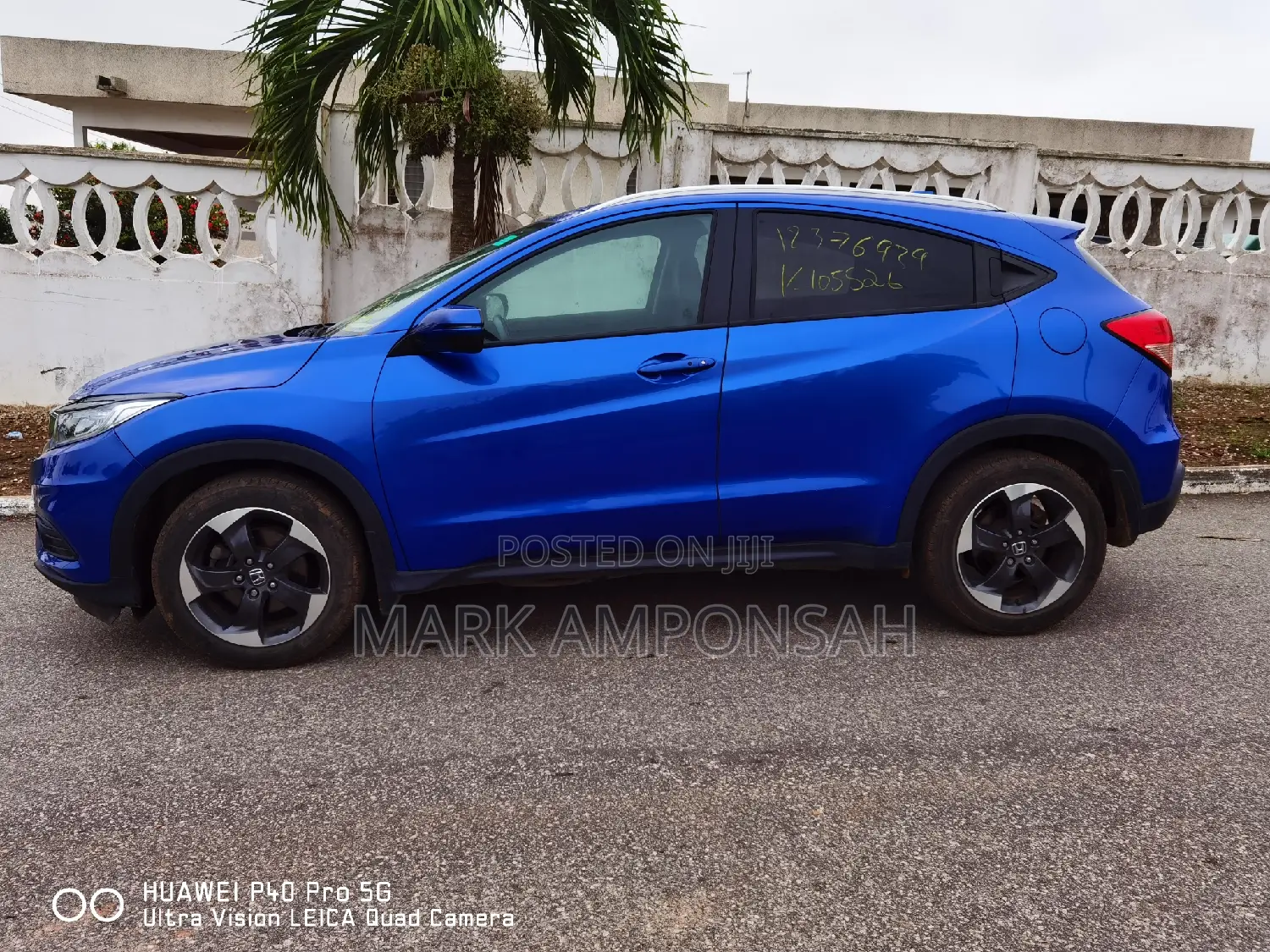 Honda HR-V EX-L w/Navigation AWD 2018 Blue