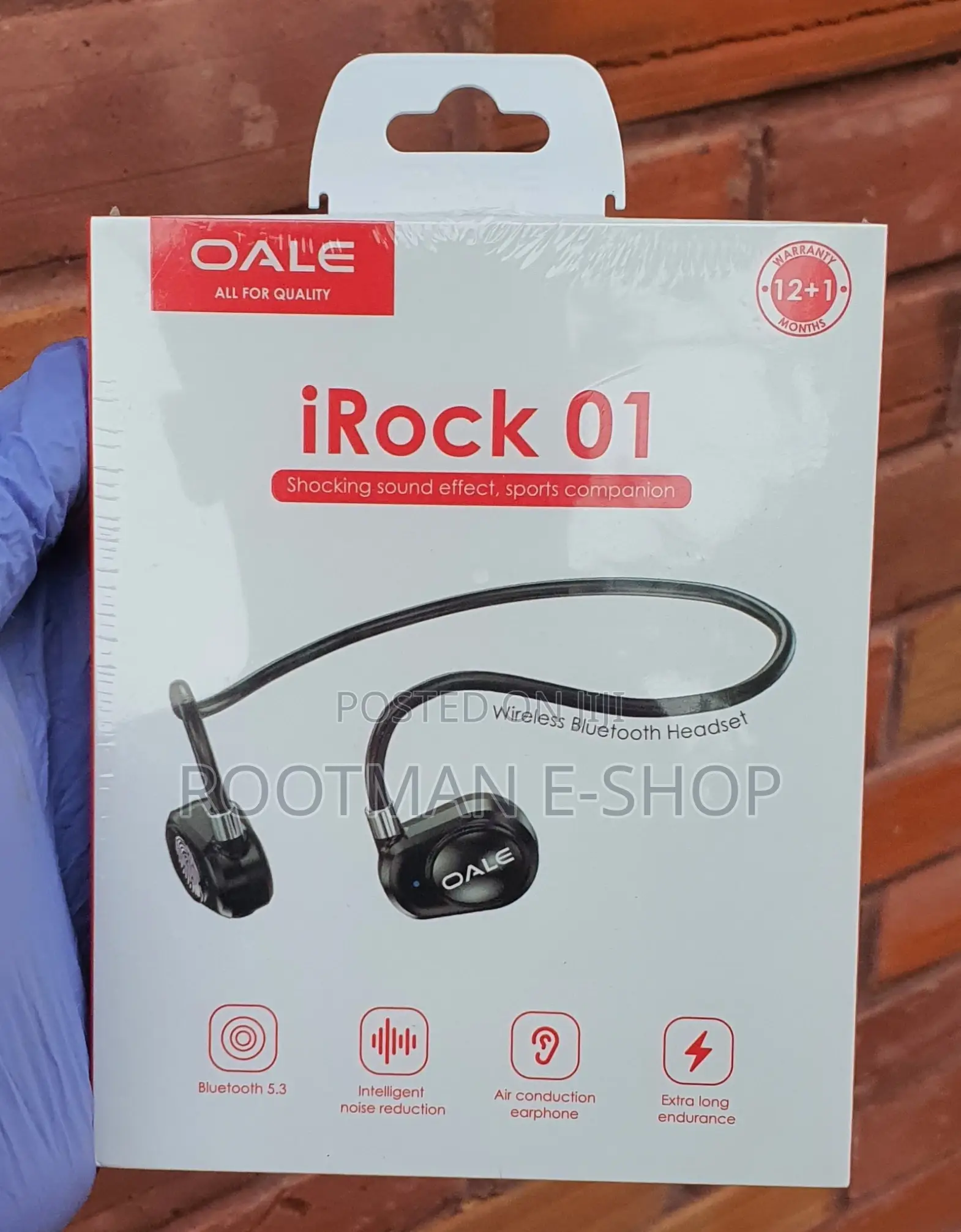 Irock 01 Wireless Bluetooth Headset