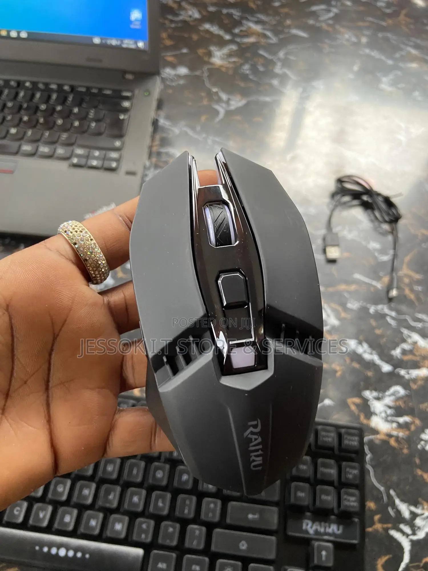 Wireless Mouse And Keyboard Rechargeable R905