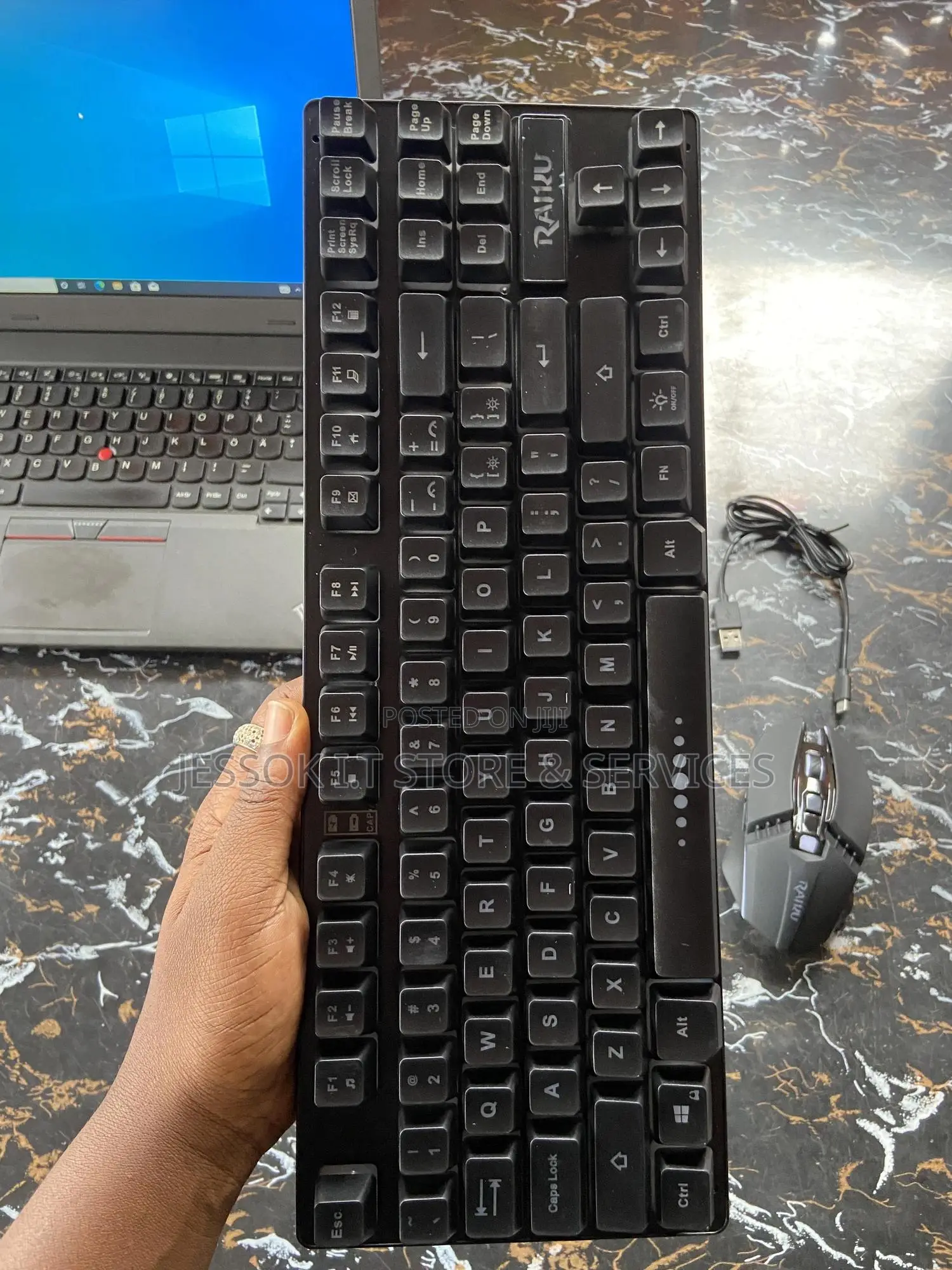 Wireless Mouse And Keyboard Rechargeable R905