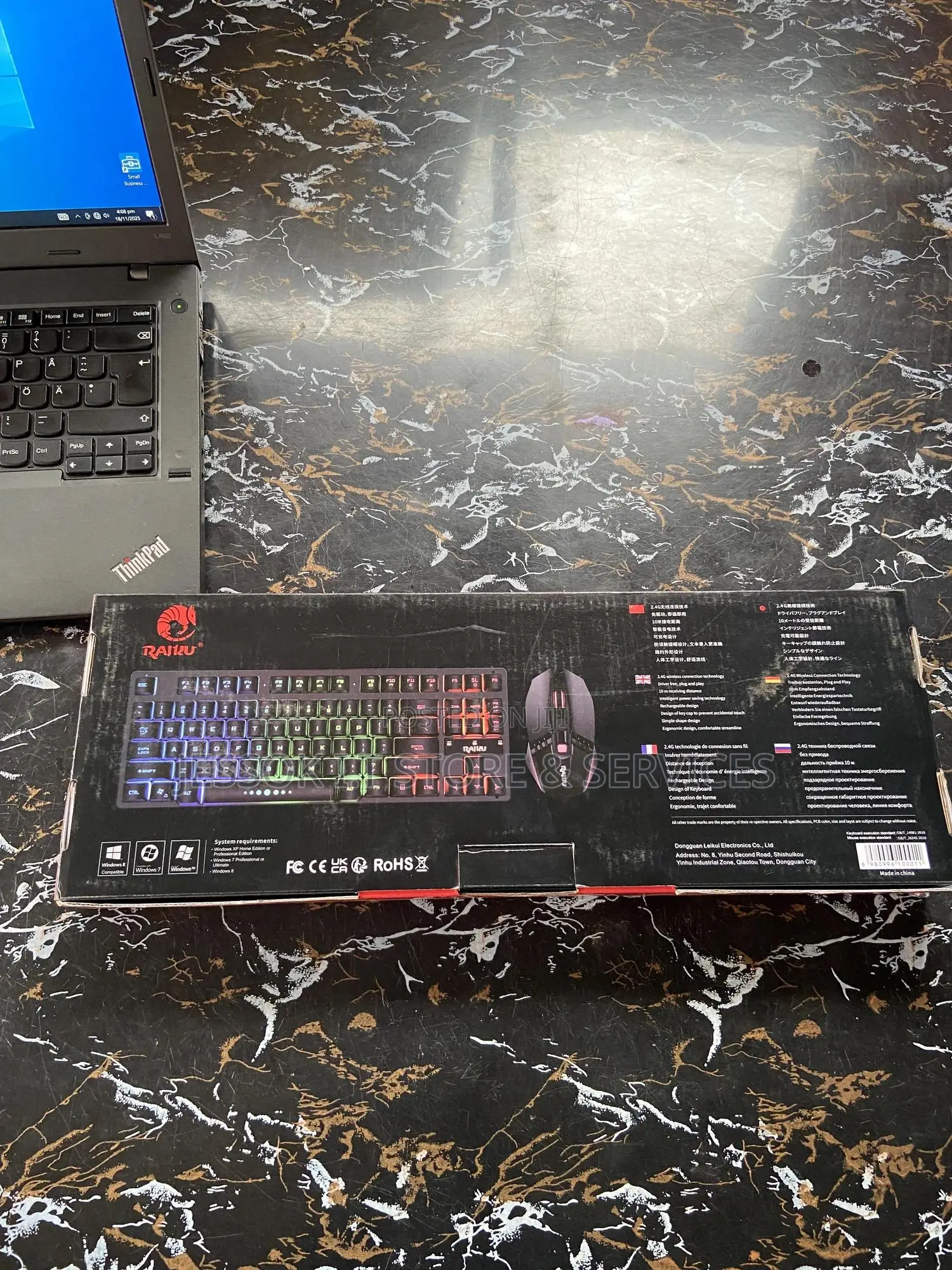 Wireless Mouse And Keyboard Rechargeable R905