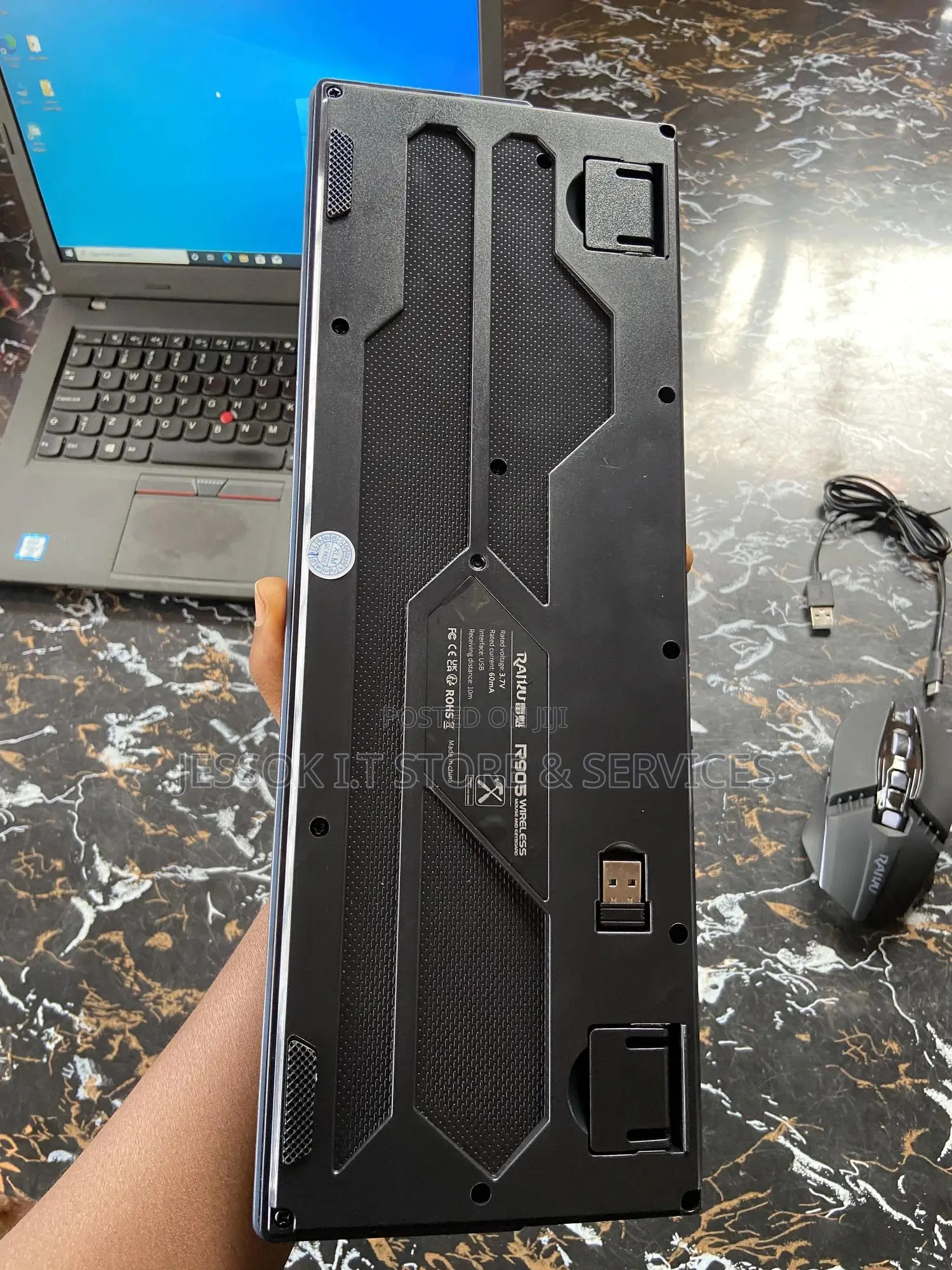 Wireless Mouse And Keyboard Rechargeable R905