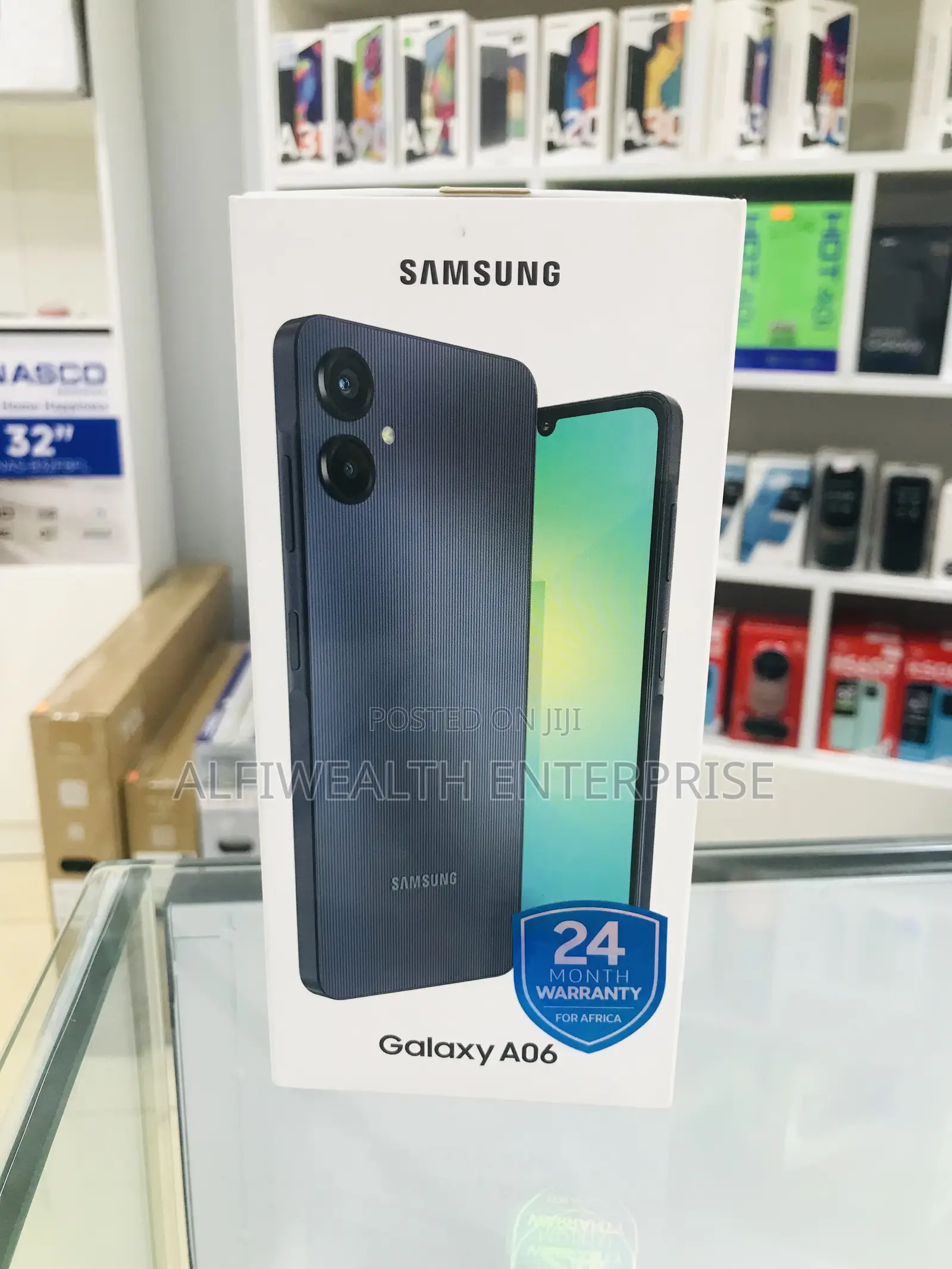 New Samsung Galaxy A06 64 GB Black