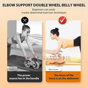 Automatic Rebound Abdominal Wheel Roller