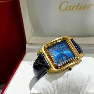 This Is Original Cartier Santos Dumont Watch Pure Leather Band