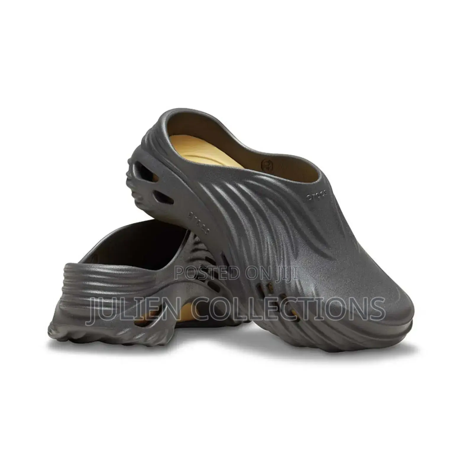 Crocs Echo Wave Clog Black and Cream