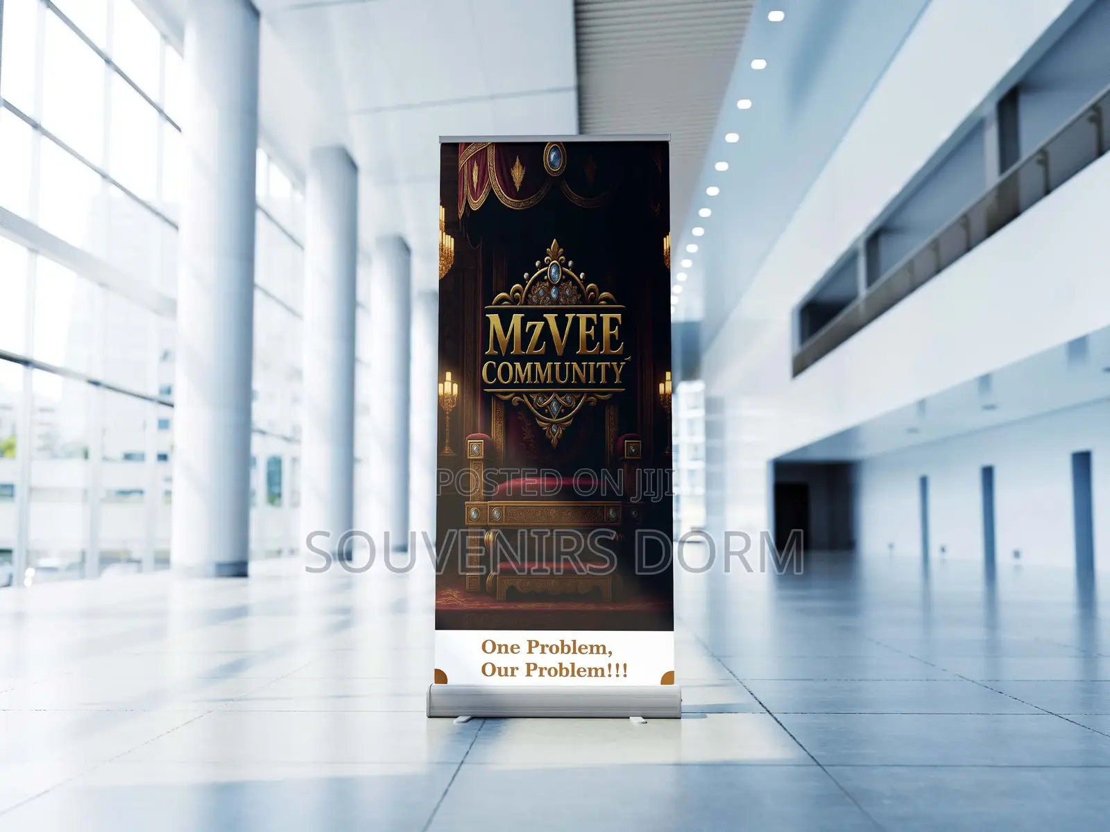 Roll Up Banner With Print and Design