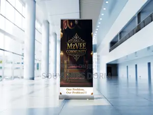 Roll Up Banner With Print and Design
